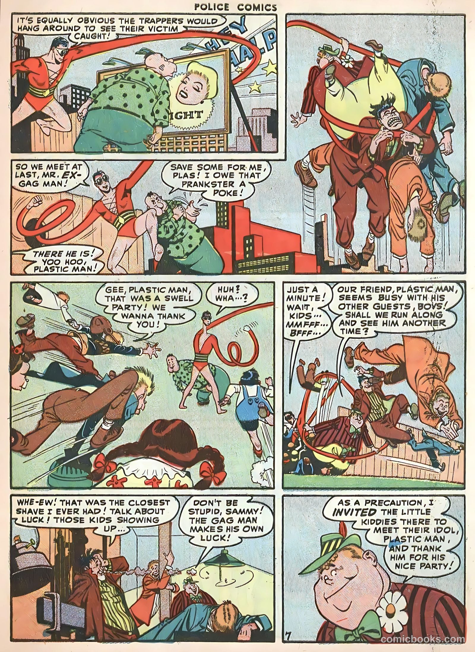 Police Comics #67 (1947) — page 9 of 60