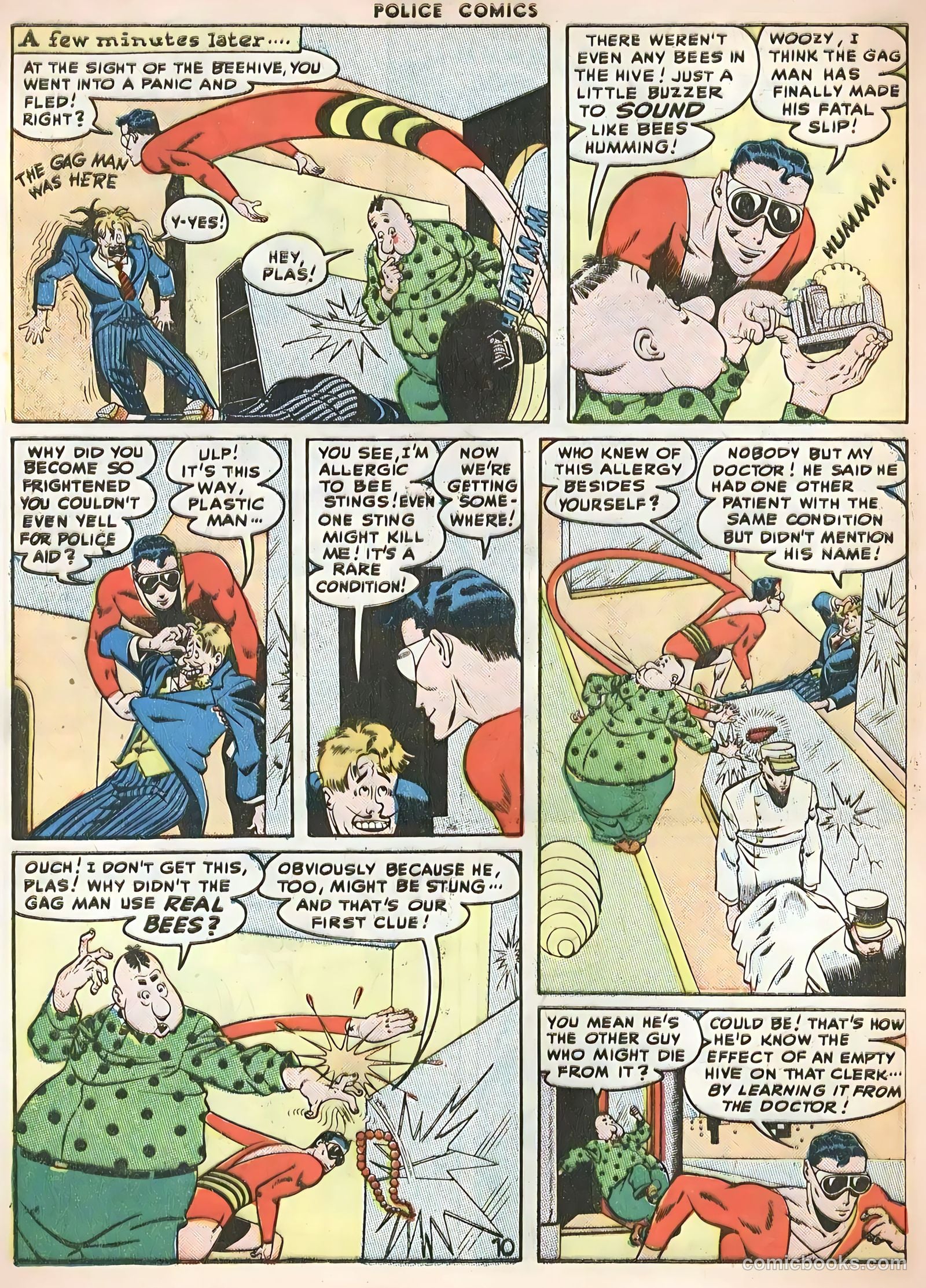 Police Comics #67 (1947) — page 12 of 60