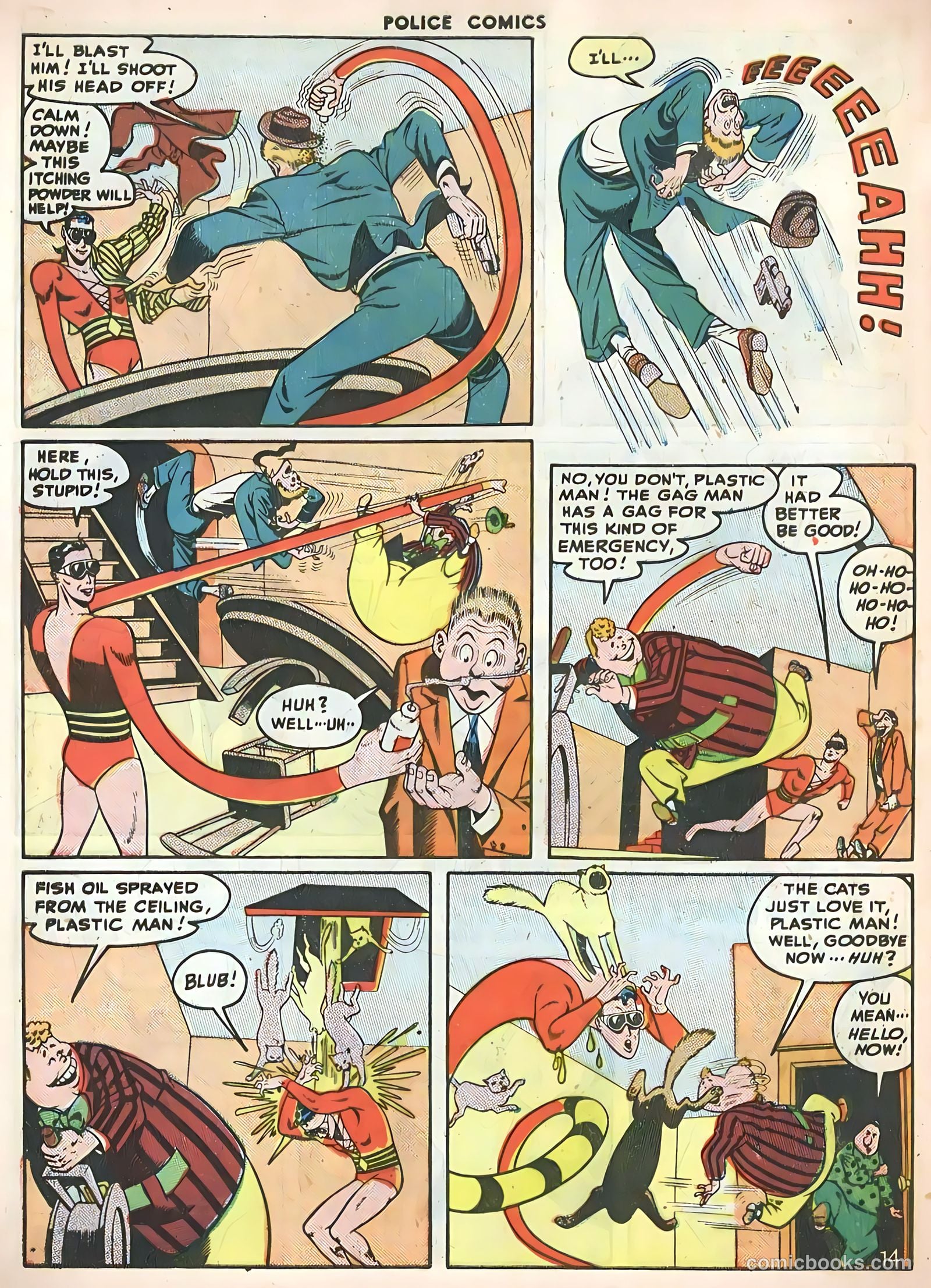 Police Comics #67 (1947) — page 16 of 60