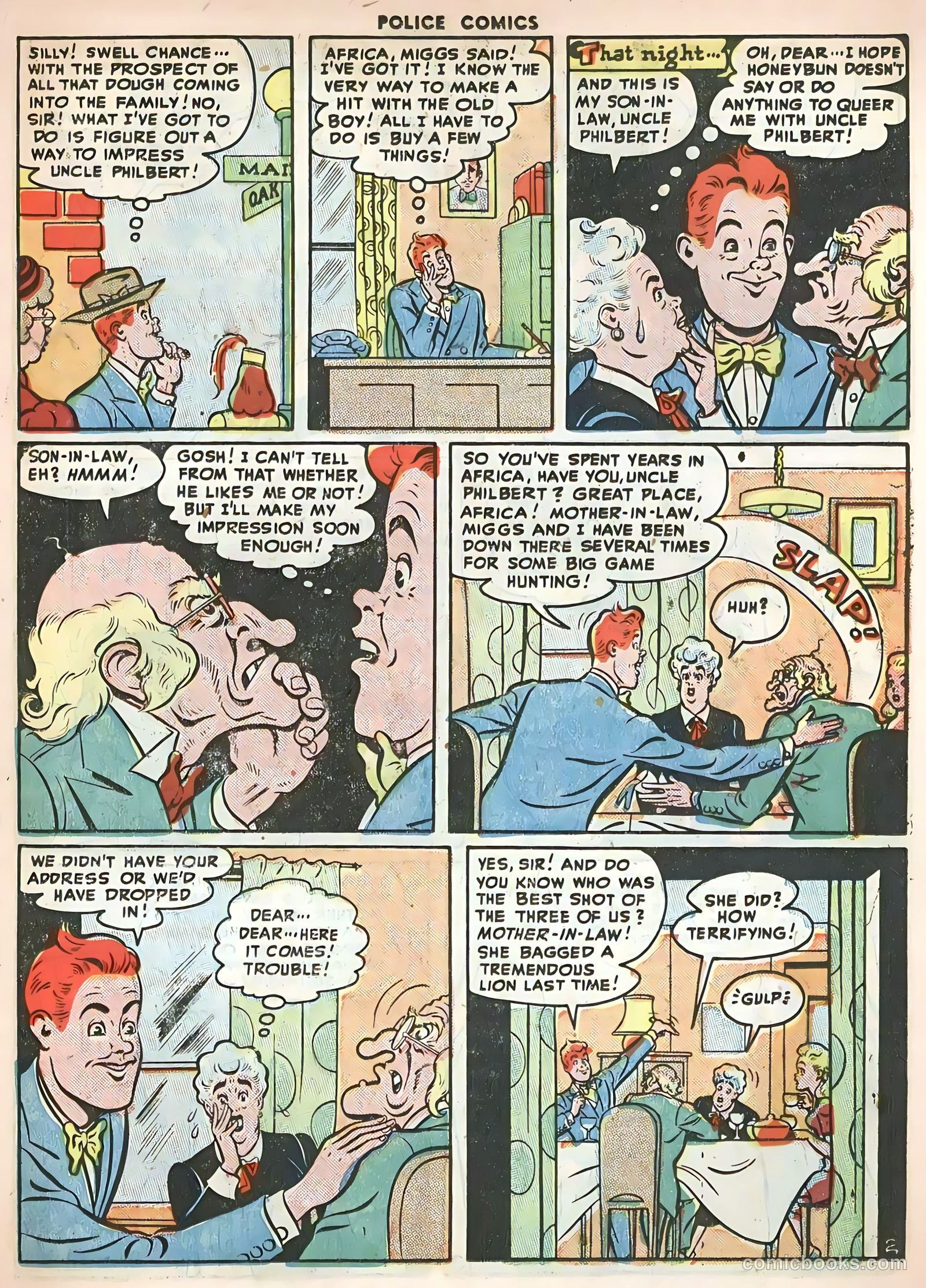 Police Comics #67 (1947) — page 19 of 60
