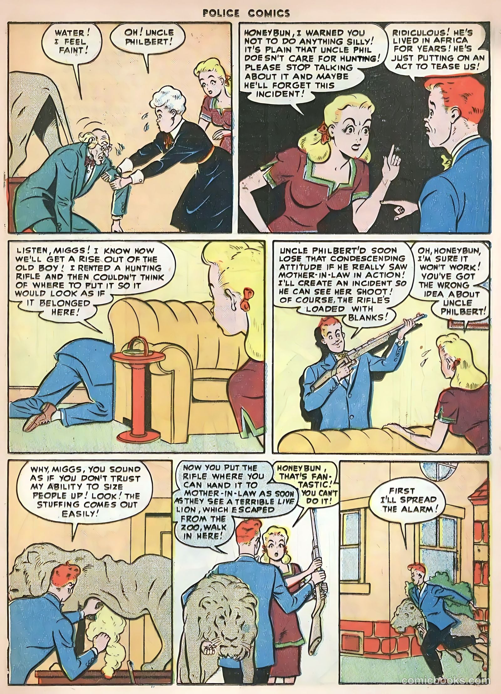 Police Comics #67 (1947) — page 21 of 60