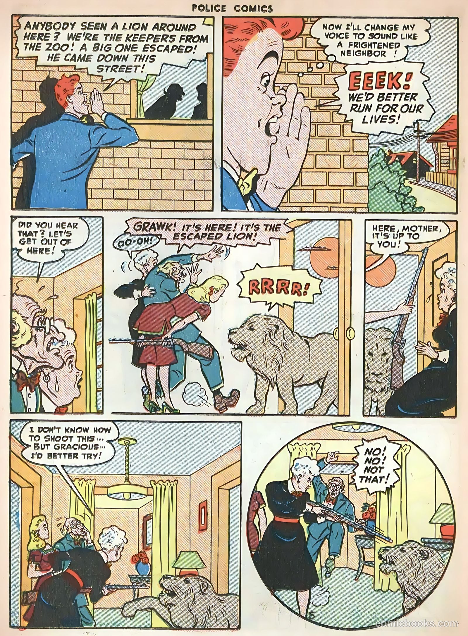 Police Comics #67 (1947) — page 22 of 60