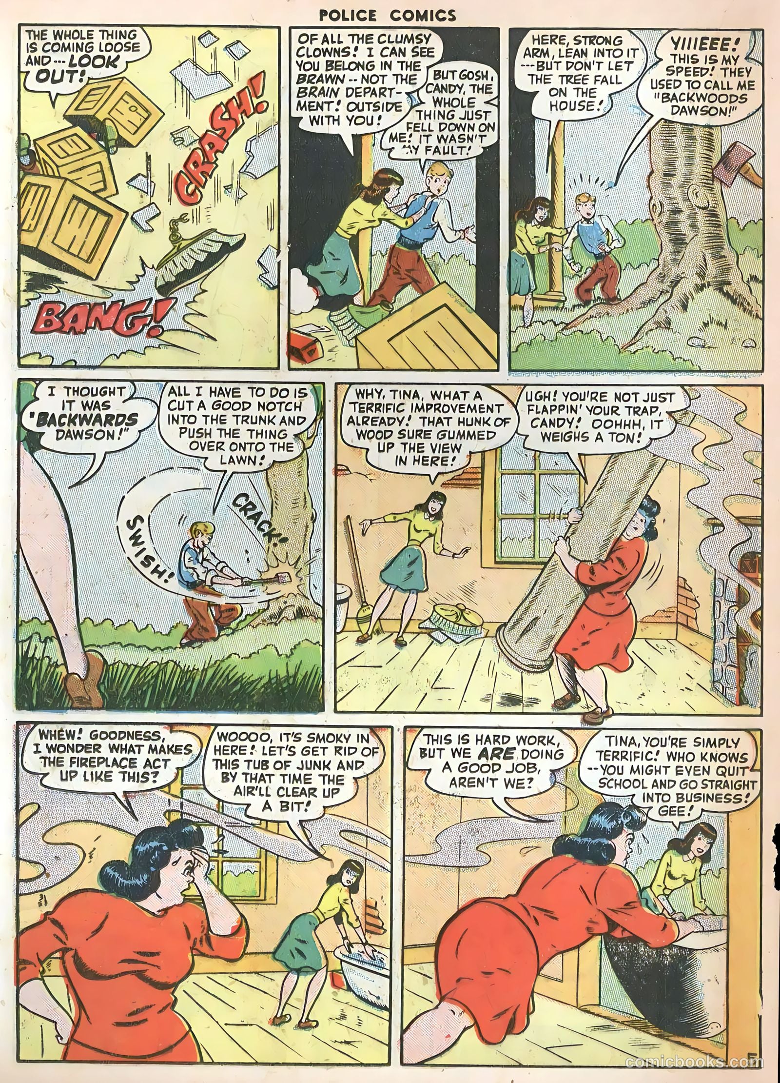 Police Comics #67 (1947) — page 34 of 60