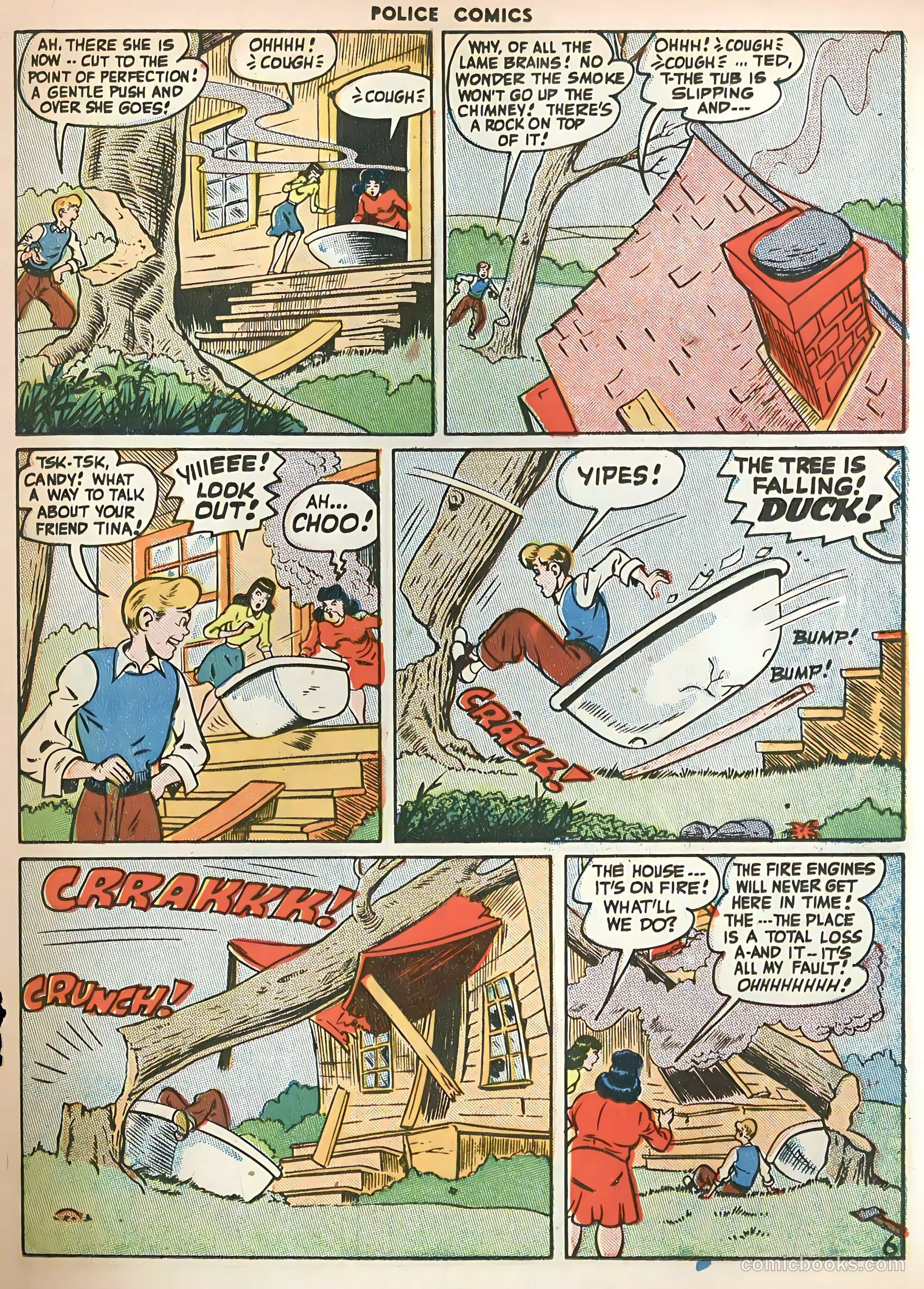 Police Comics #67 (1947) — page 35 of 60