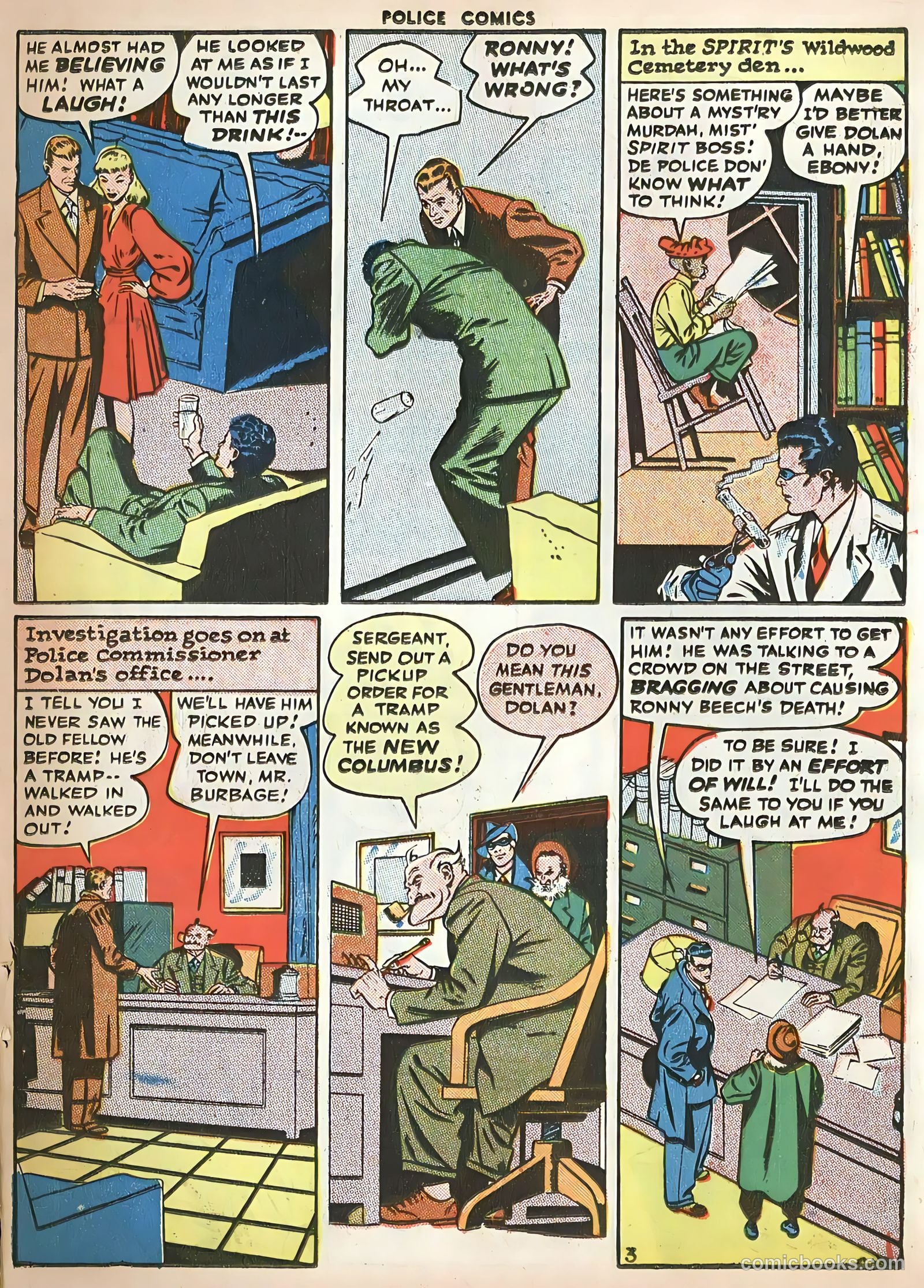 Police Comics #67 (1947) — page 39 of 60
