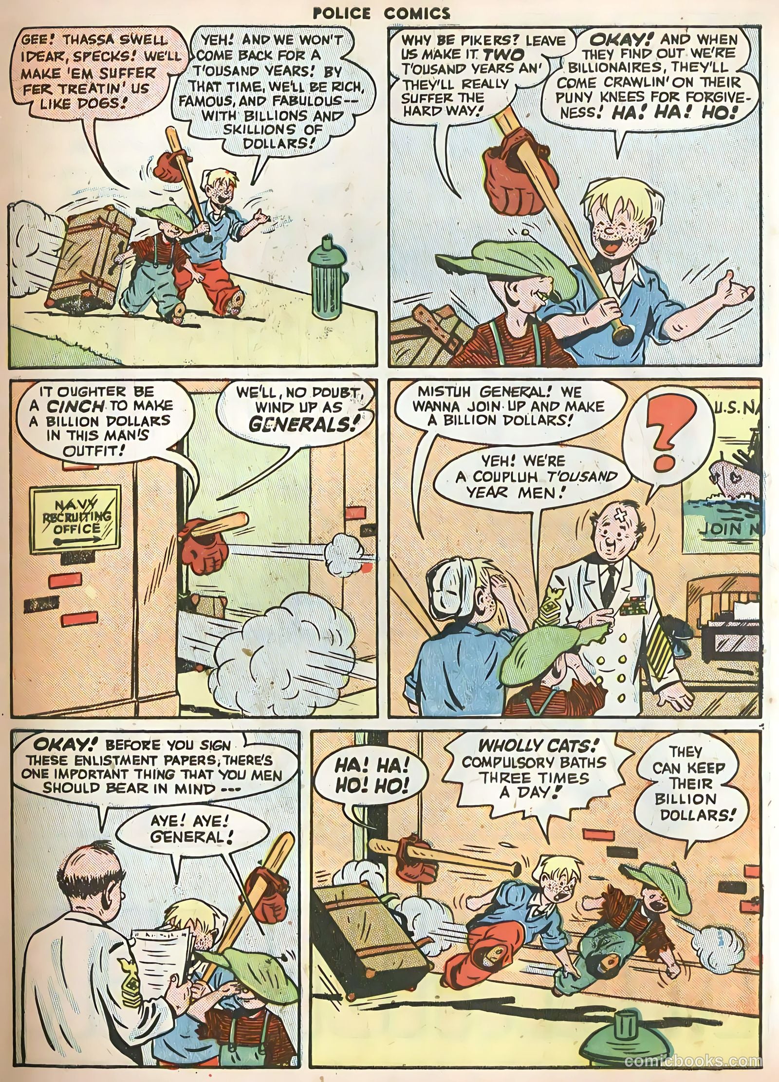 Police Comics #67 (1947) — page 47 of 60