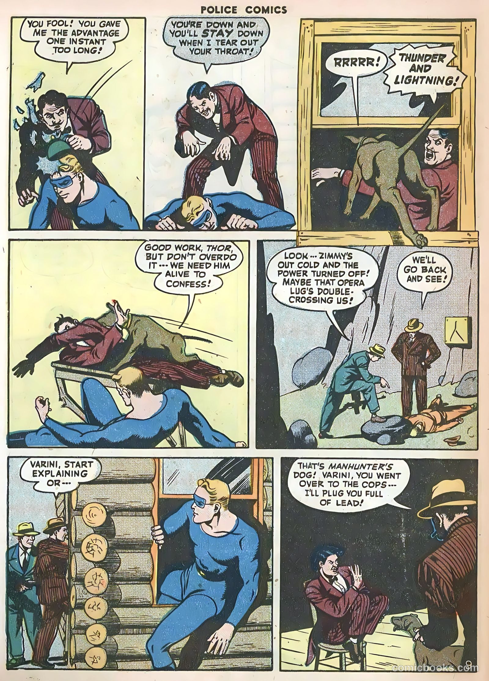 Police Comics #67 (1947) — page 56 of 60