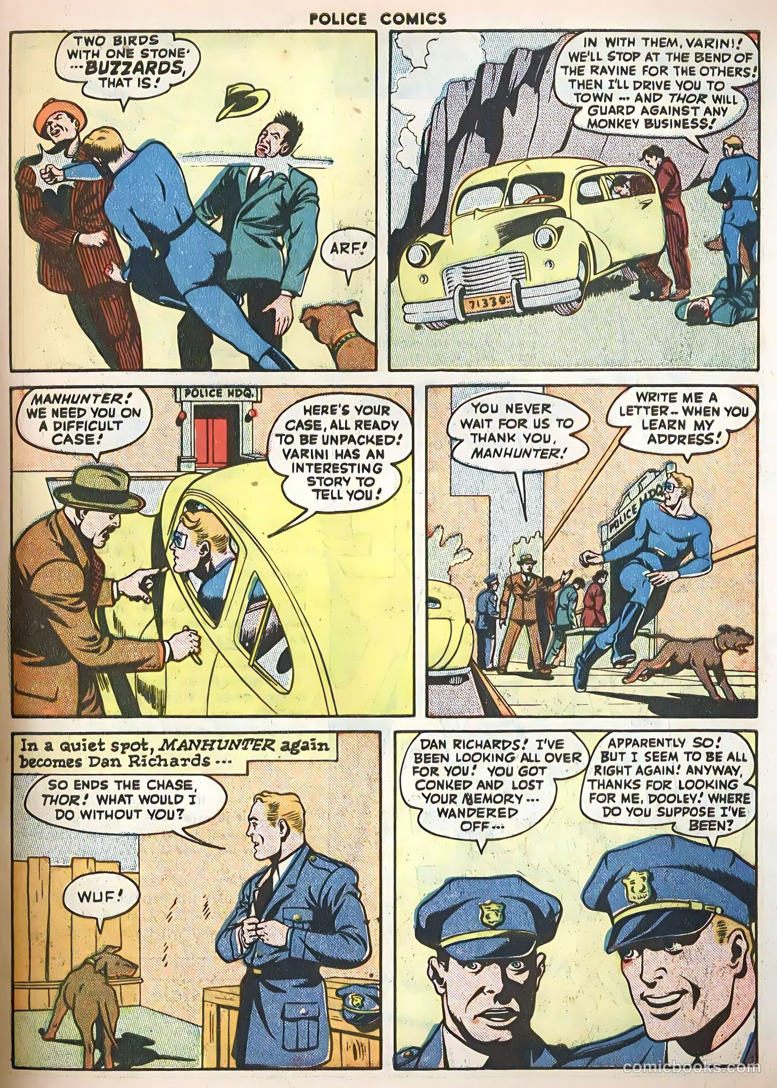 Police Comics #67 (1947) — page 57 of 60