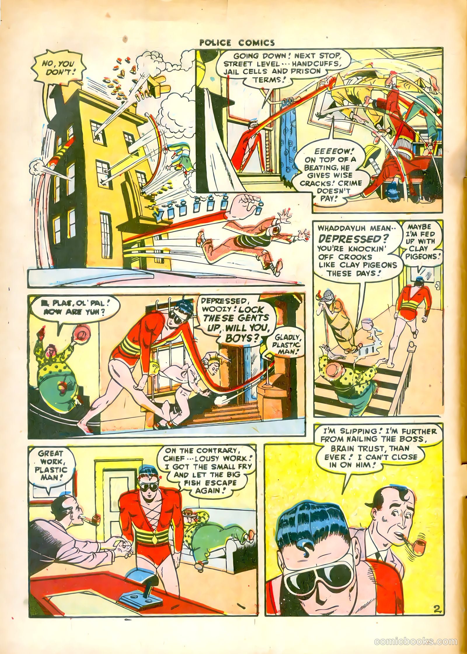 Police Comics #68 (1947) — page 4 of 52