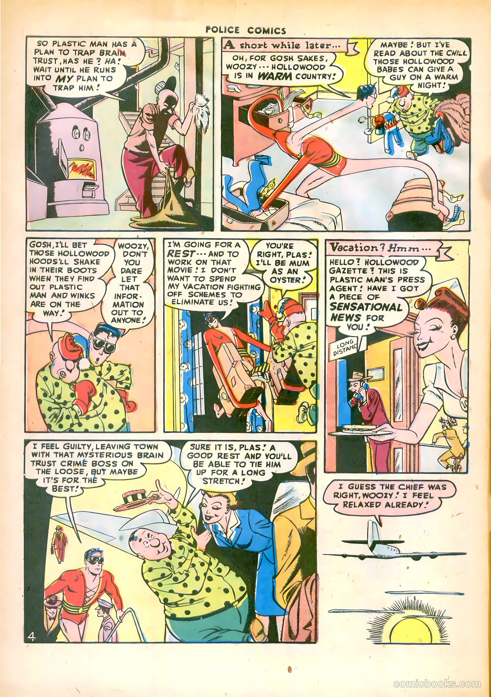 Police Comics #68 (1947) — page 6 of 52