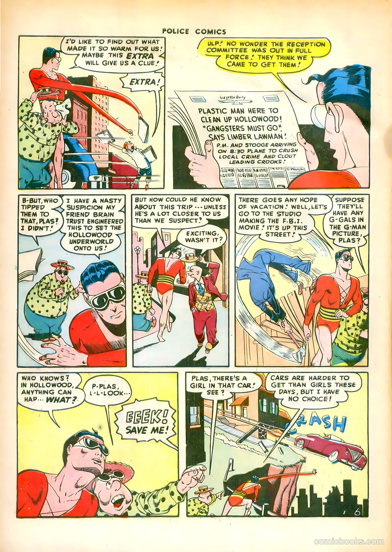 Police Comics #68 (1947) — page 8 of 52