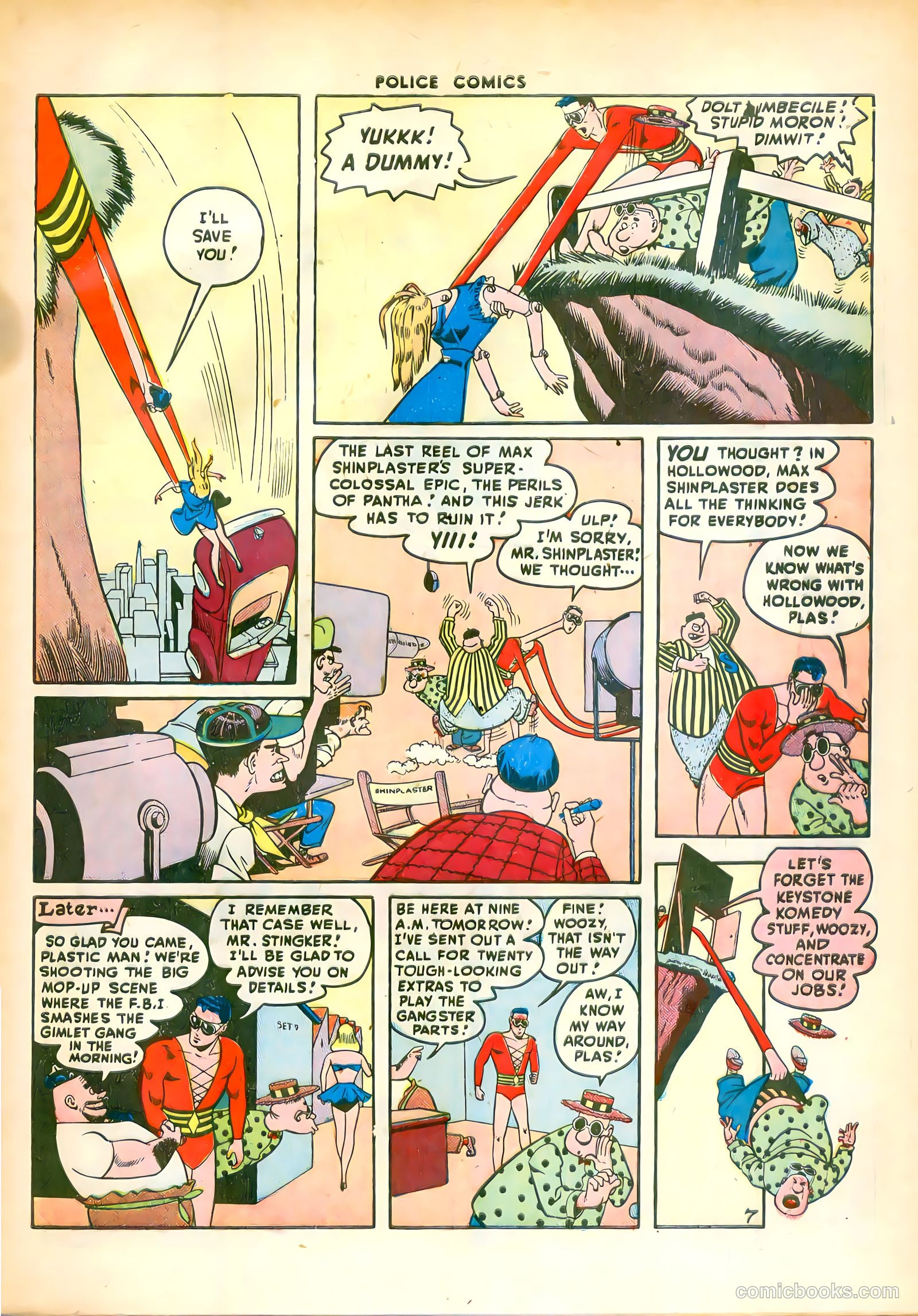 Police Comics #68 (1947) — page 9 of 52