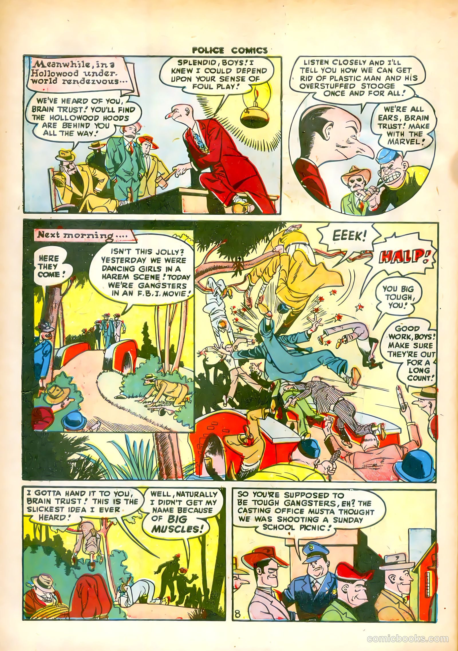 Police Comics #68 (1947) — page 10 of 52