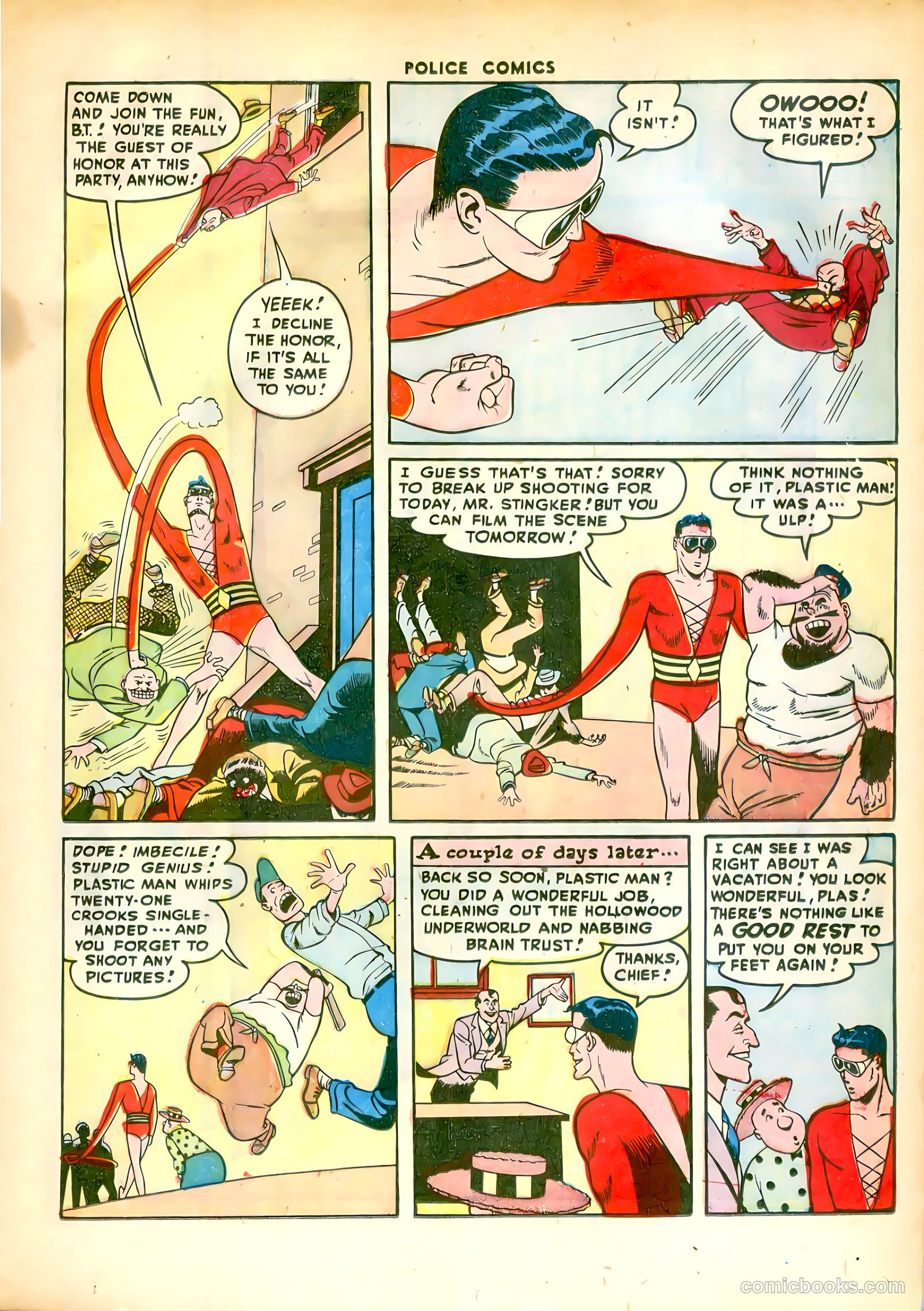 Police Comics #68 (1947) — page 15 of 52