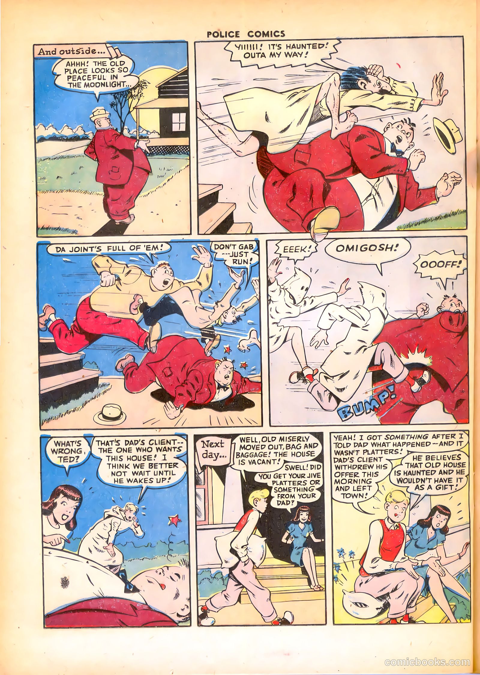 Police Comics #68 (1947) — page 32 of 52