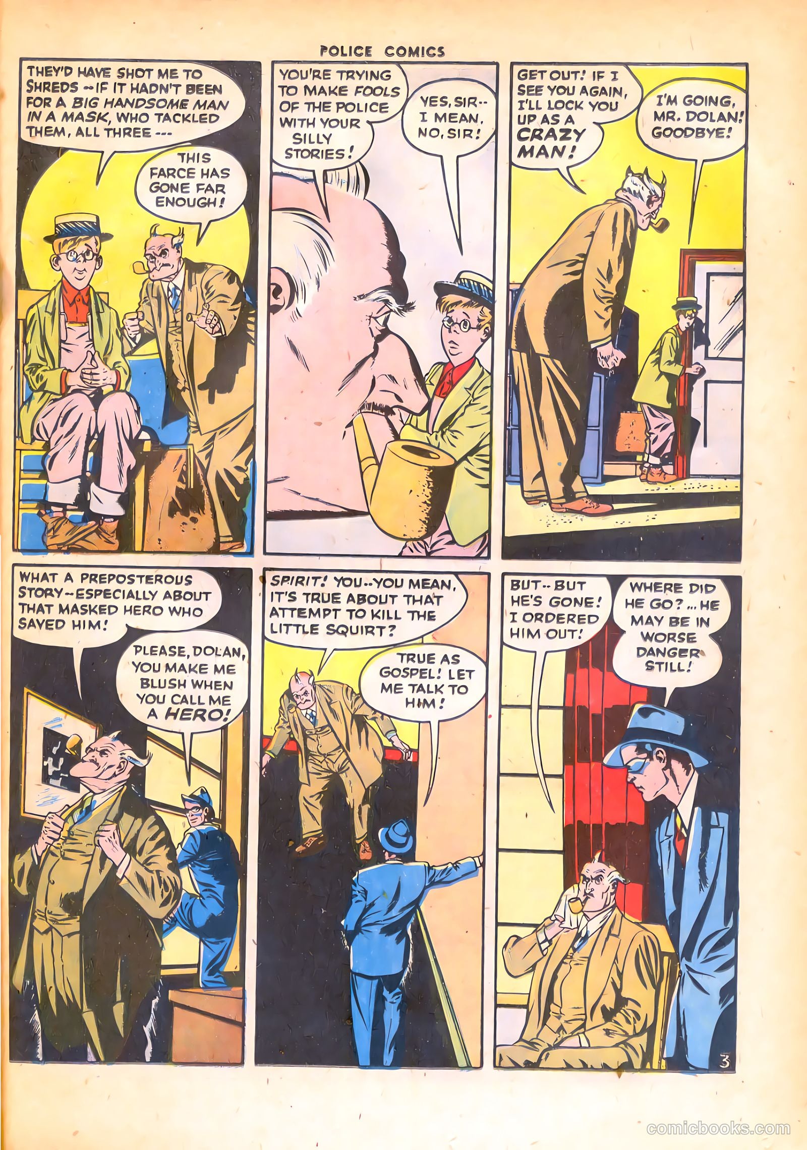 Police Comics #68 (1947) — page 35 of 52