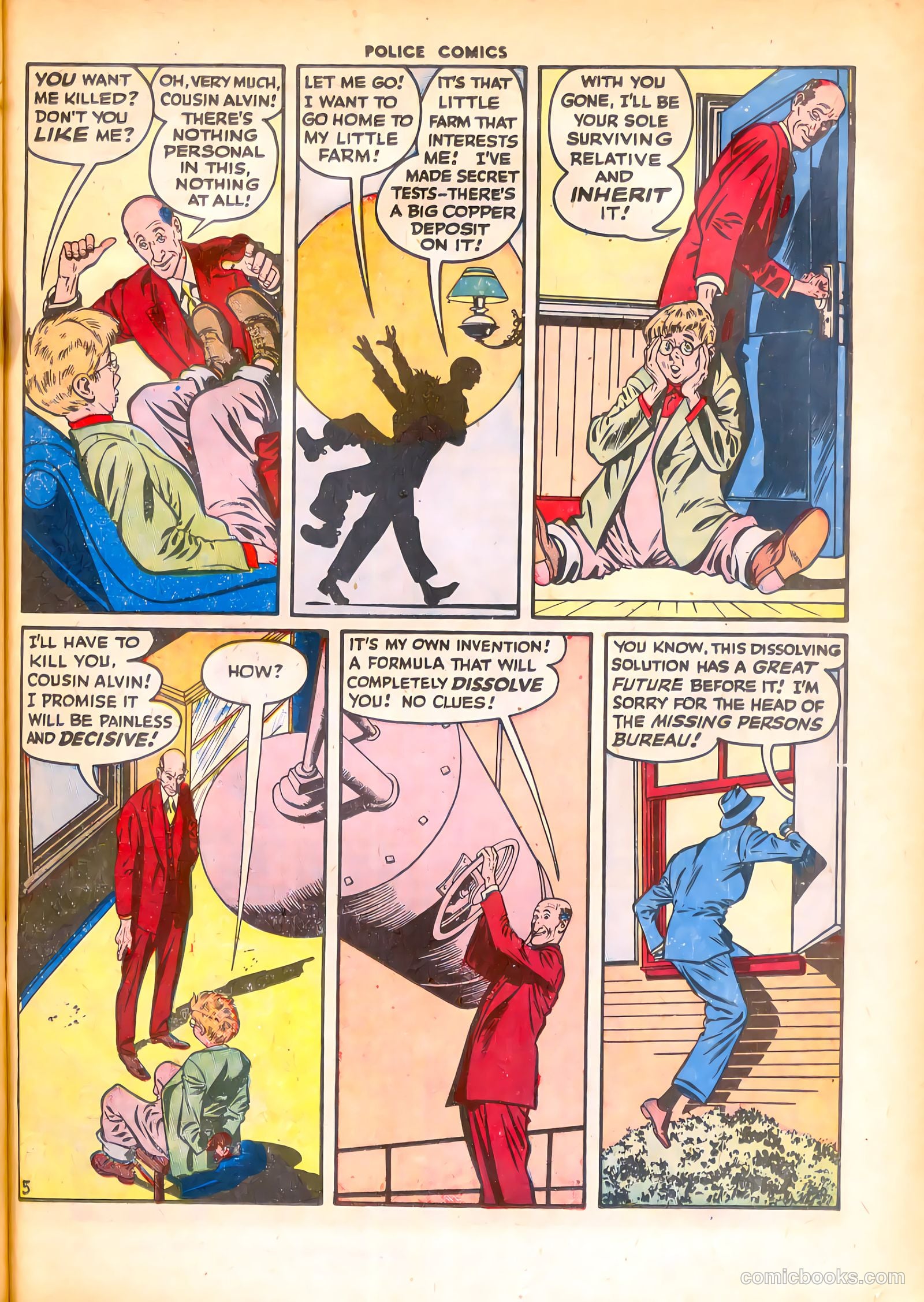Police Comics #68 (1947) — page 37 of 52