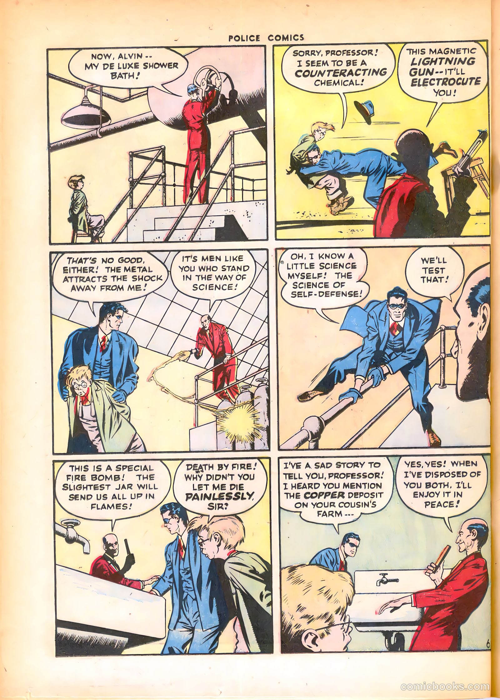 Police Comics #68 (1947) — page 38 of 52