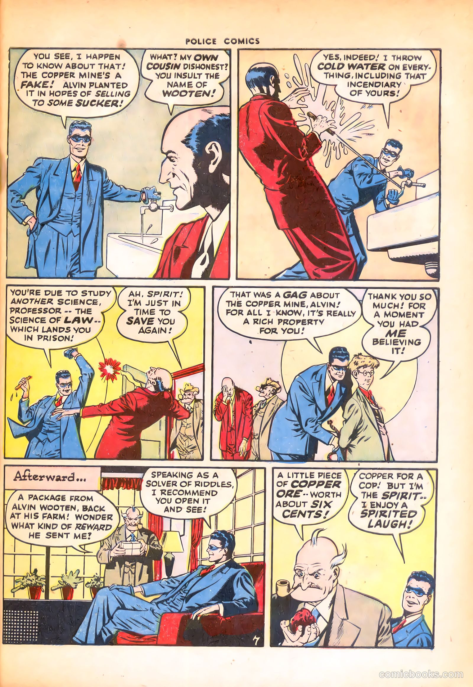 Police Comics #68 (1947) — page 39 of 52