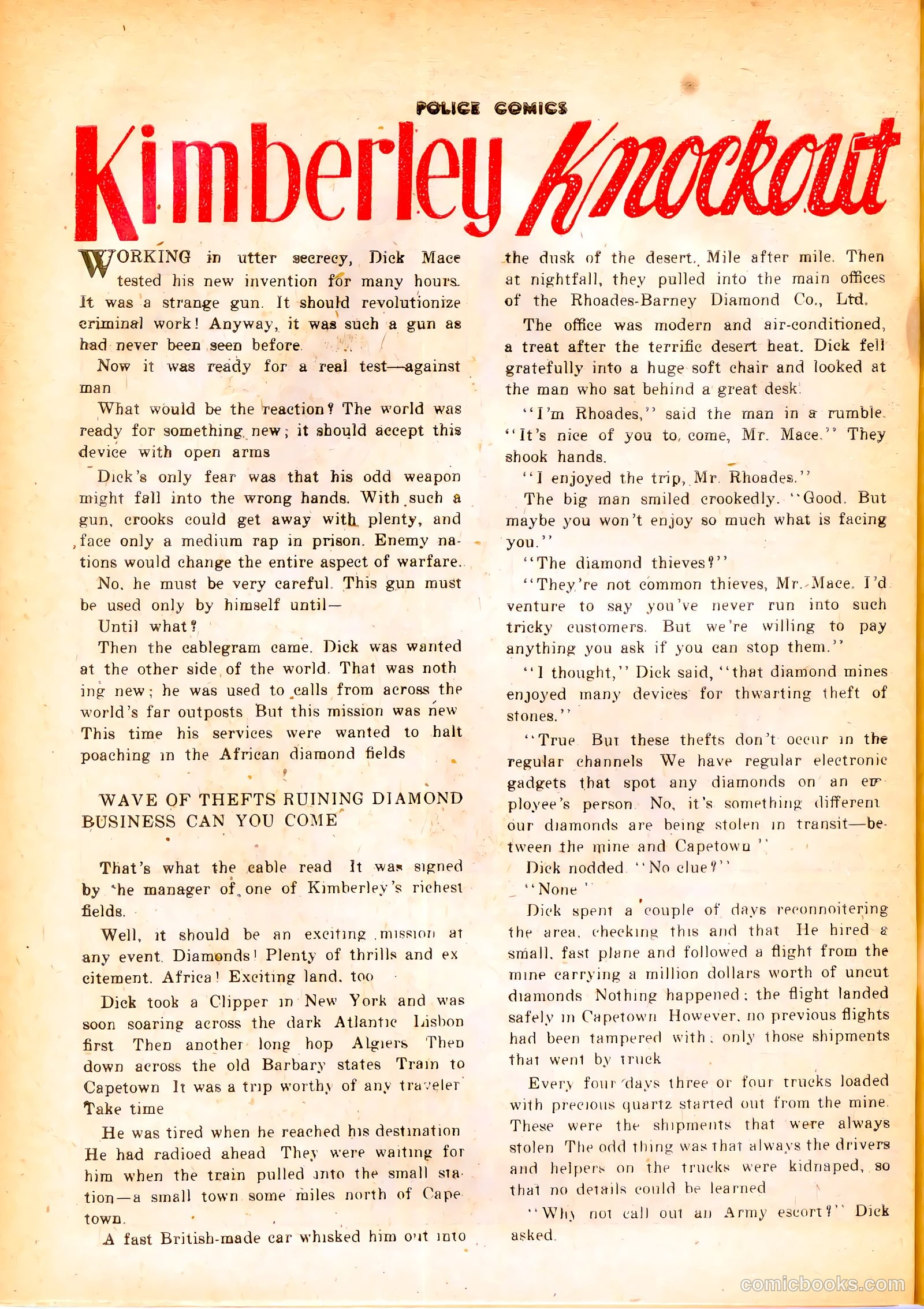 Police Comics #68 (1947) — page 40 of 52
