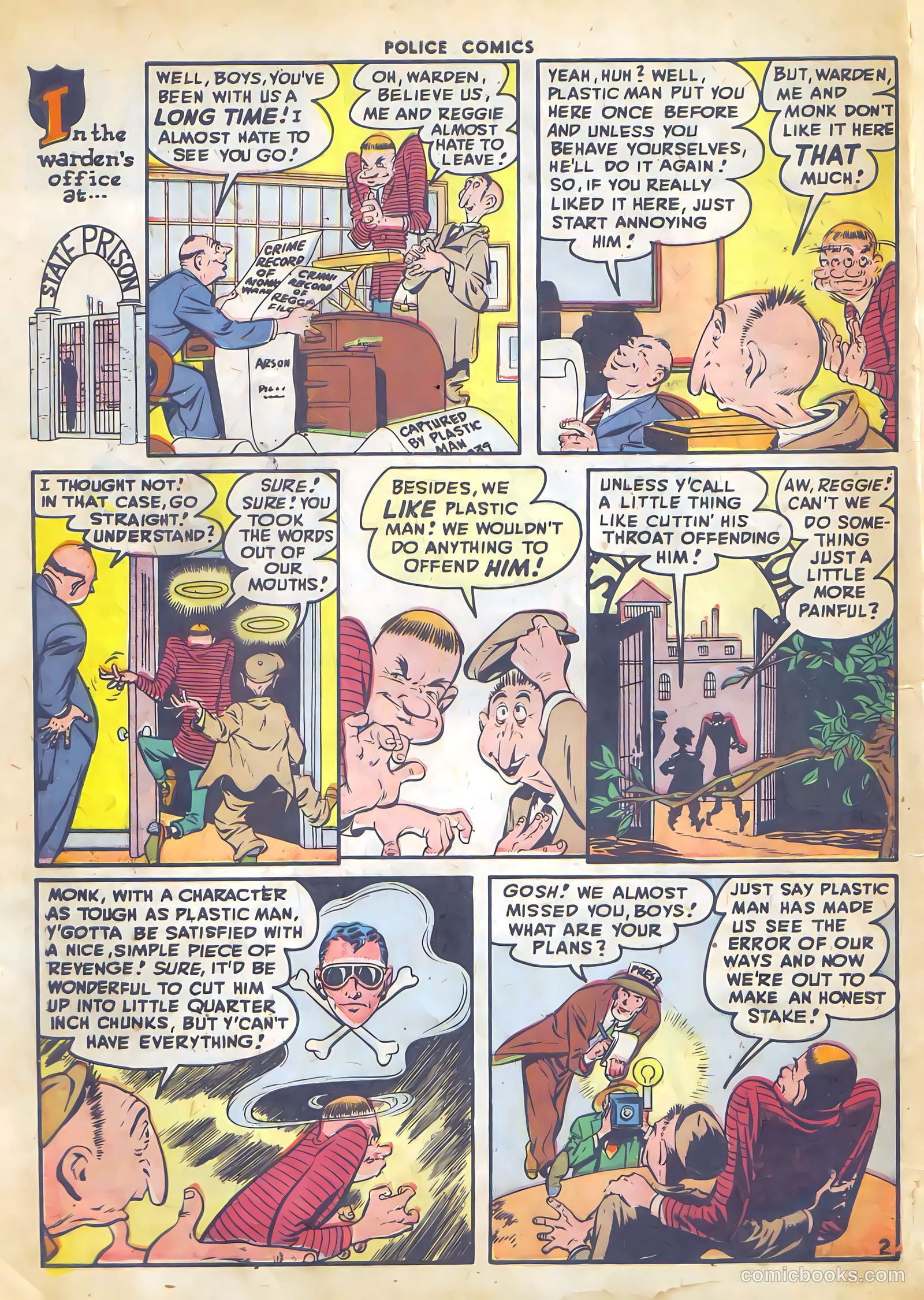 Police Comics #69 (1947) — page 4 of 52