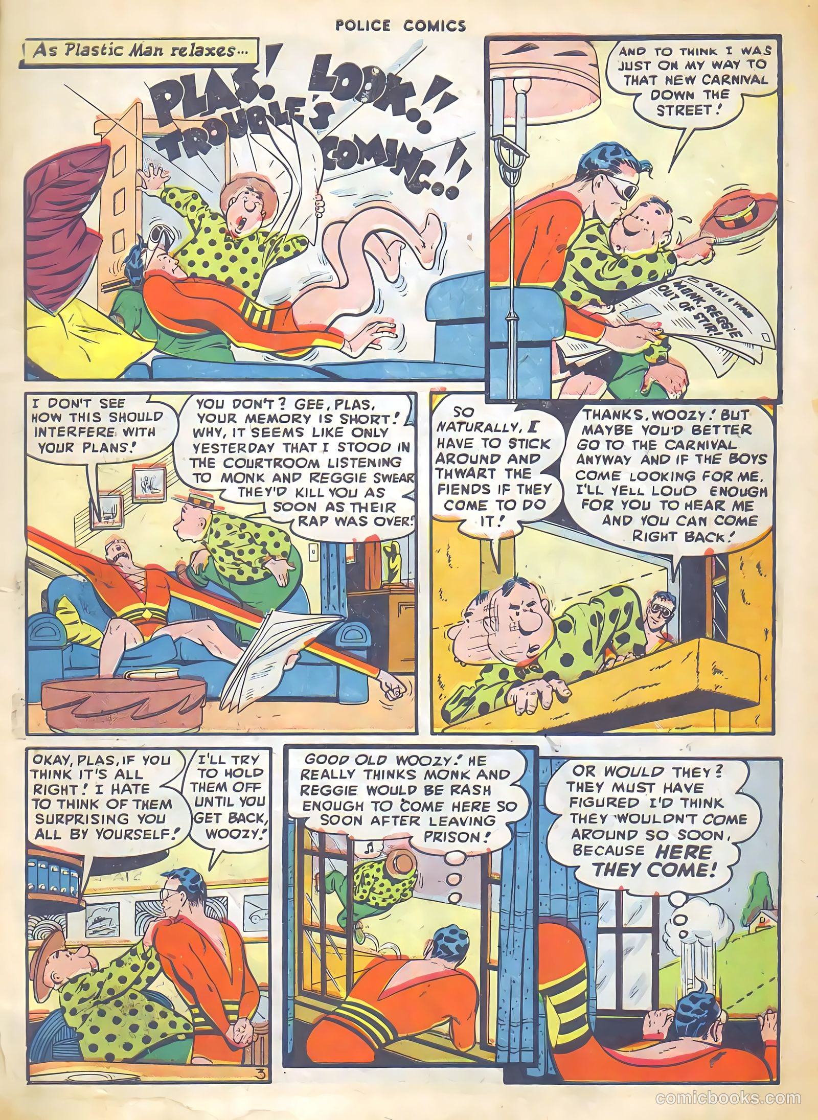 Police Comics #69 (1947) — page 5 of 52