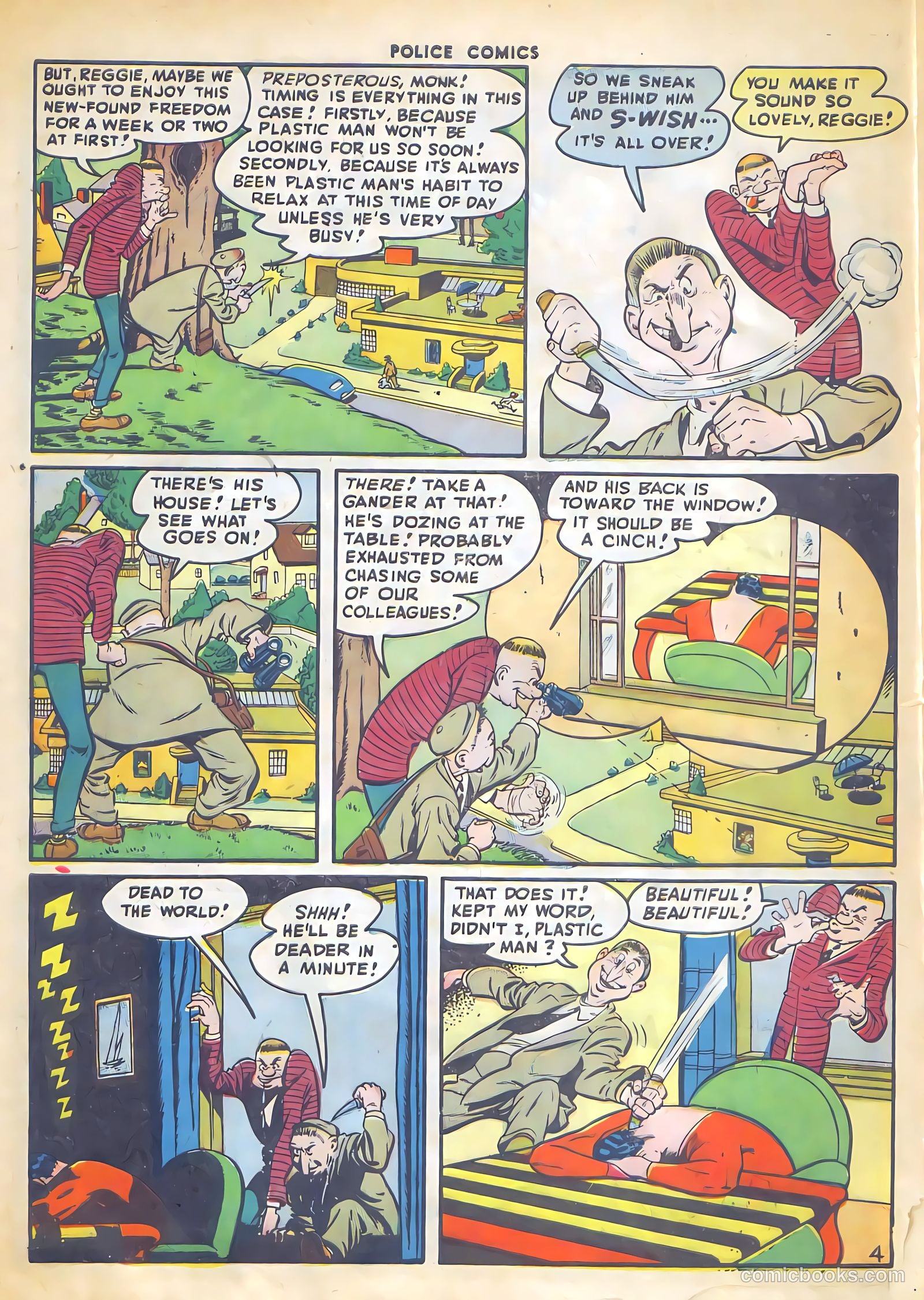 Police Comics #69 (1947) — page 6 of 52