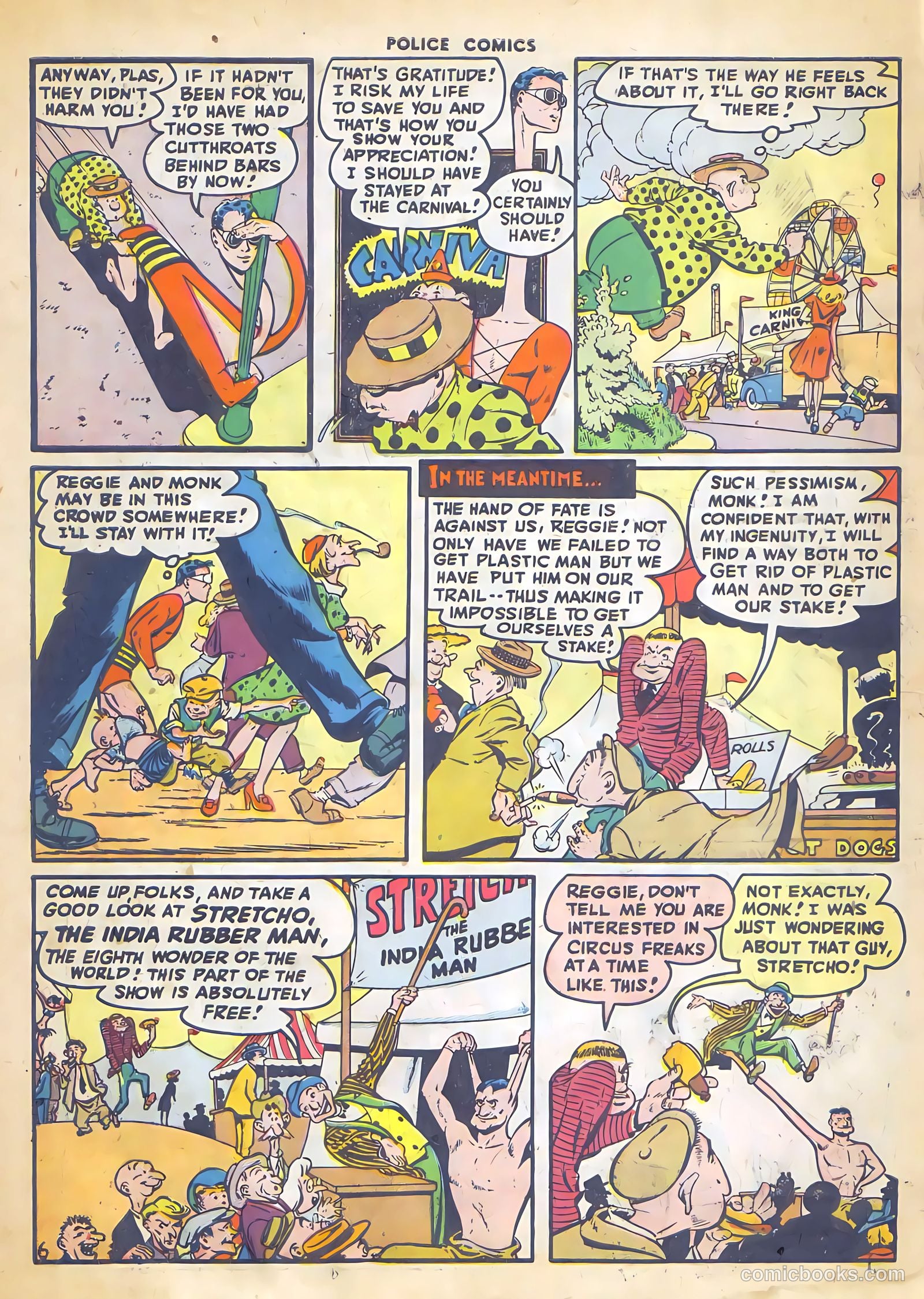 Police Comics #69 (1947) — page 8 of 52