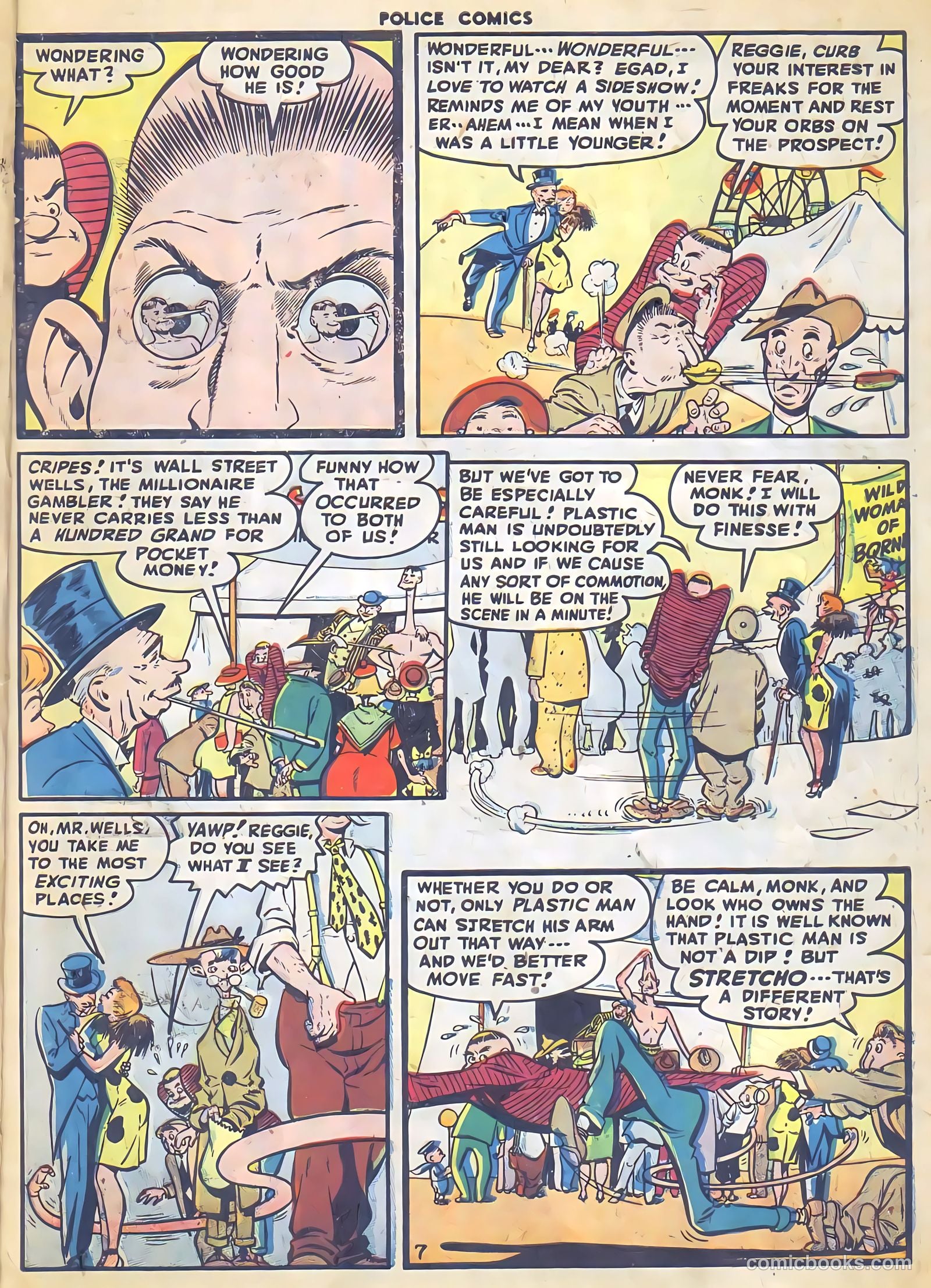 Police Comics #69 (1947) — page 9 of 52