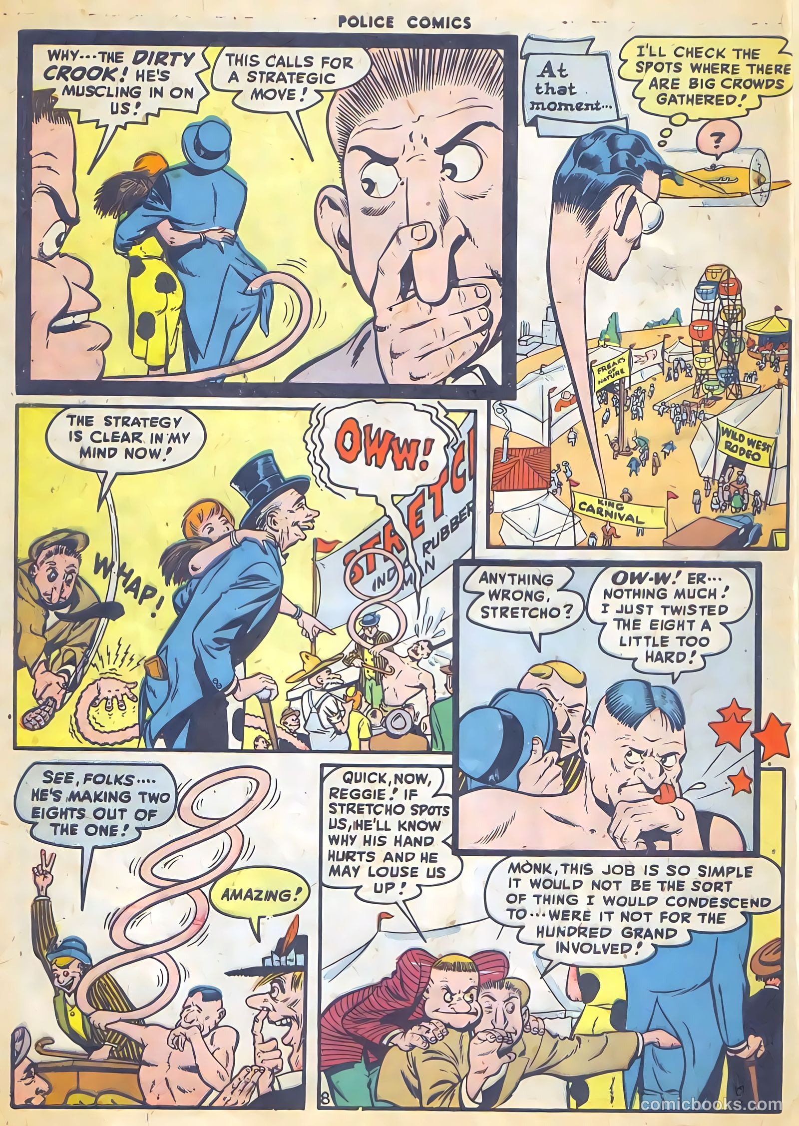 Police Comics #69 (1947) — page 10 of 52