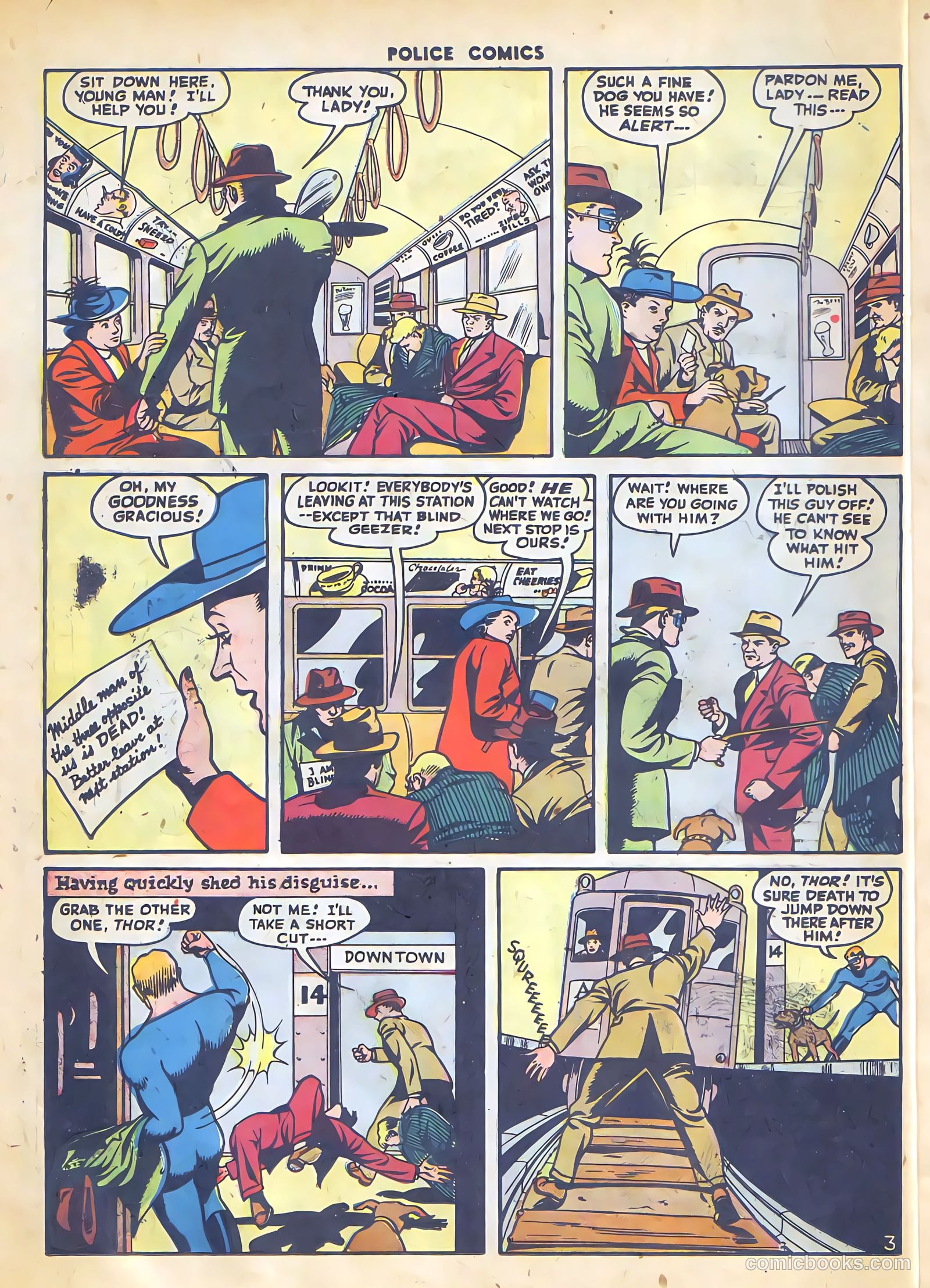 Police Comics #69 (1947) — page 20 of 52