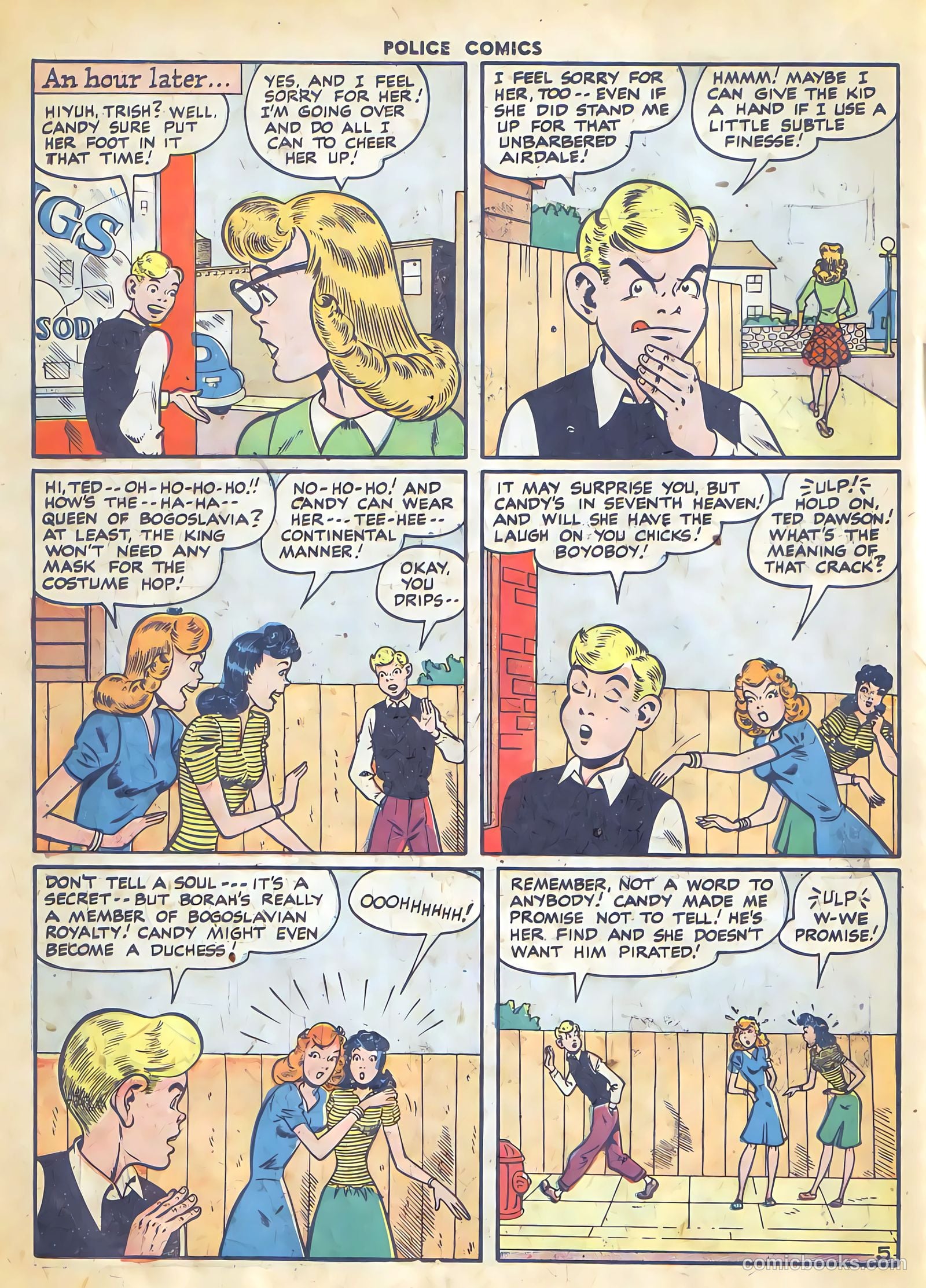 Police Comics #69 (1947) — page 32 of 52
