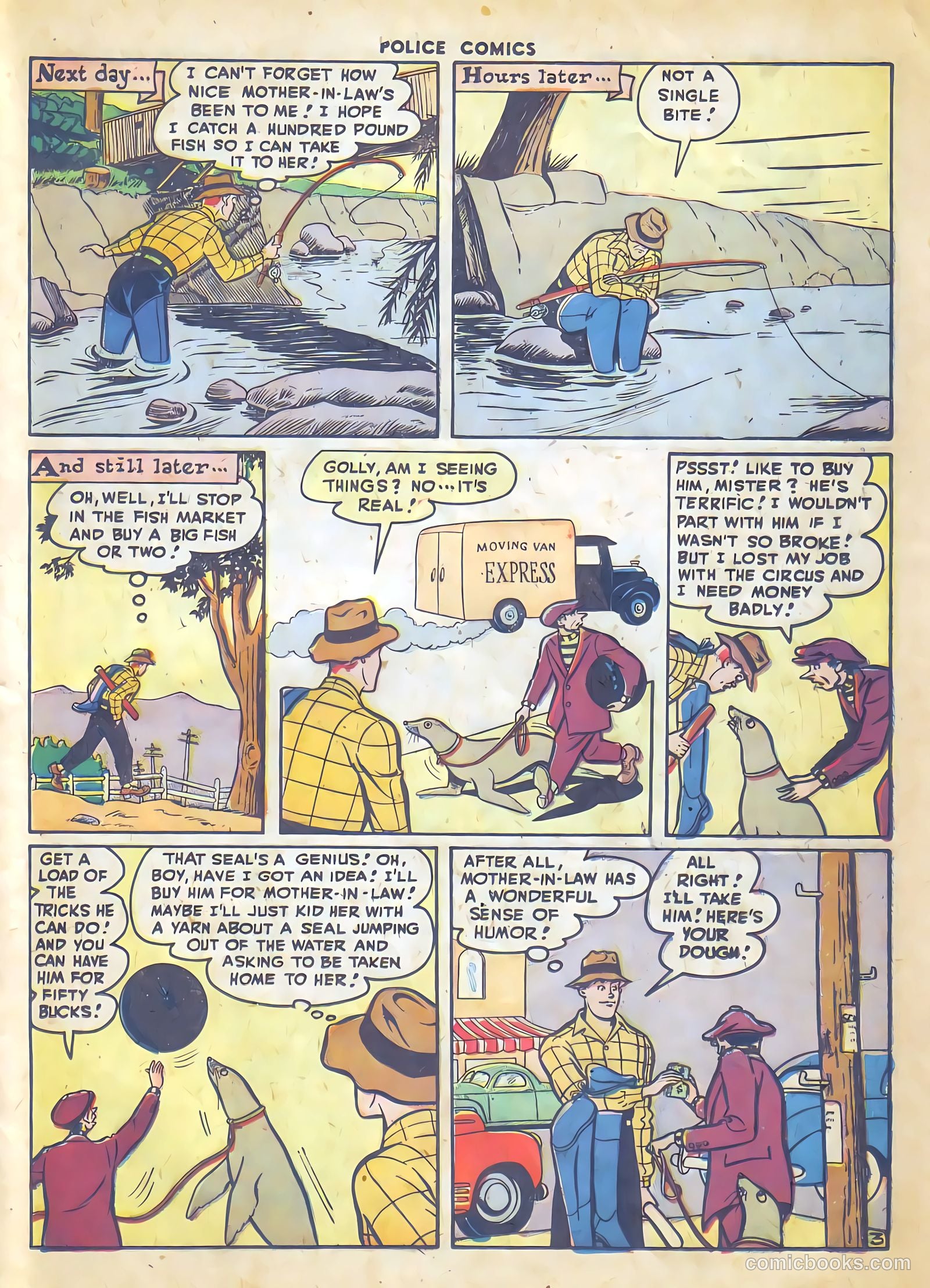 Police Comics #69 (1947) — page 37 of 52