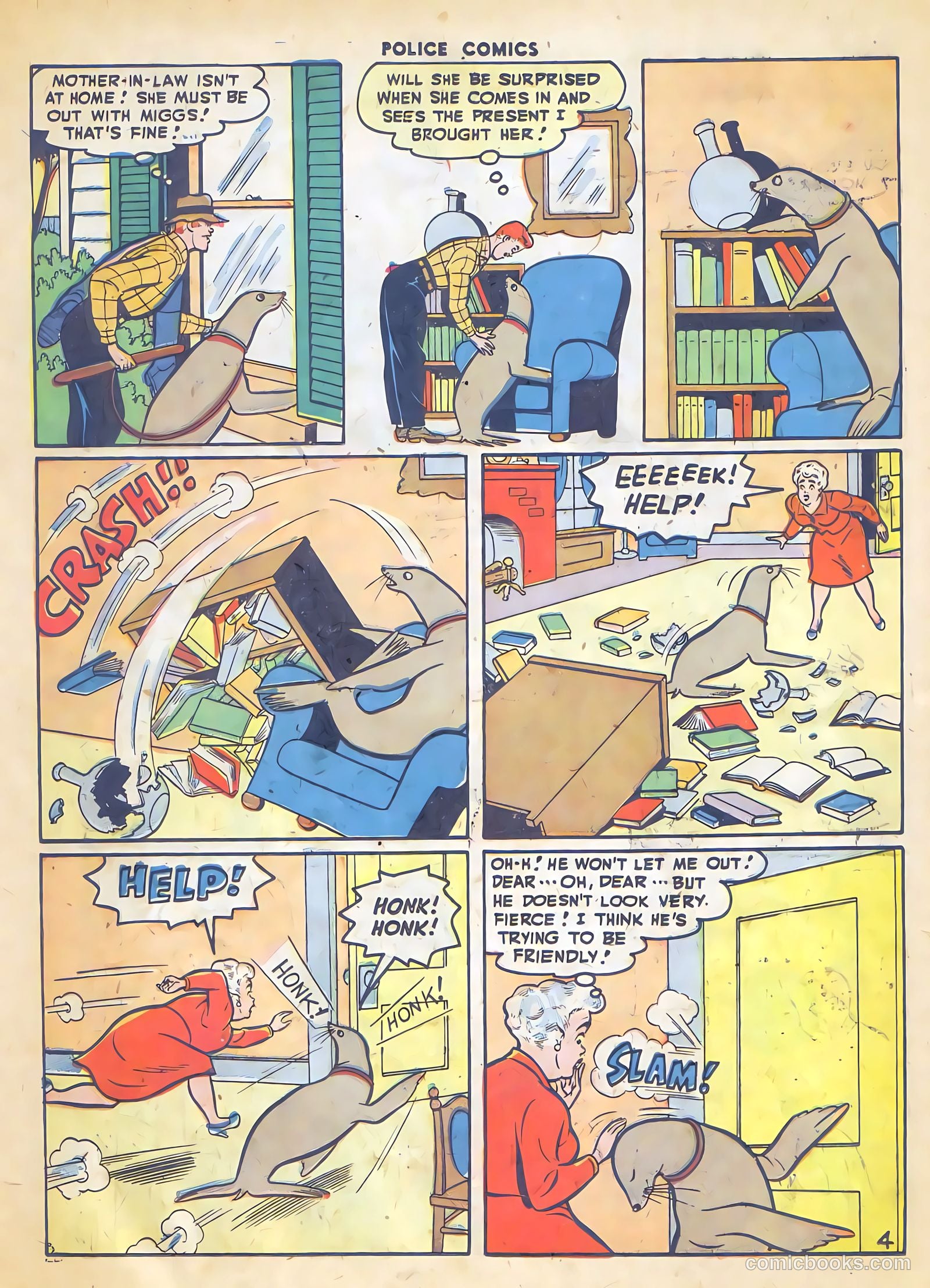 Police Comics #69 (1947) — page 38 of 52