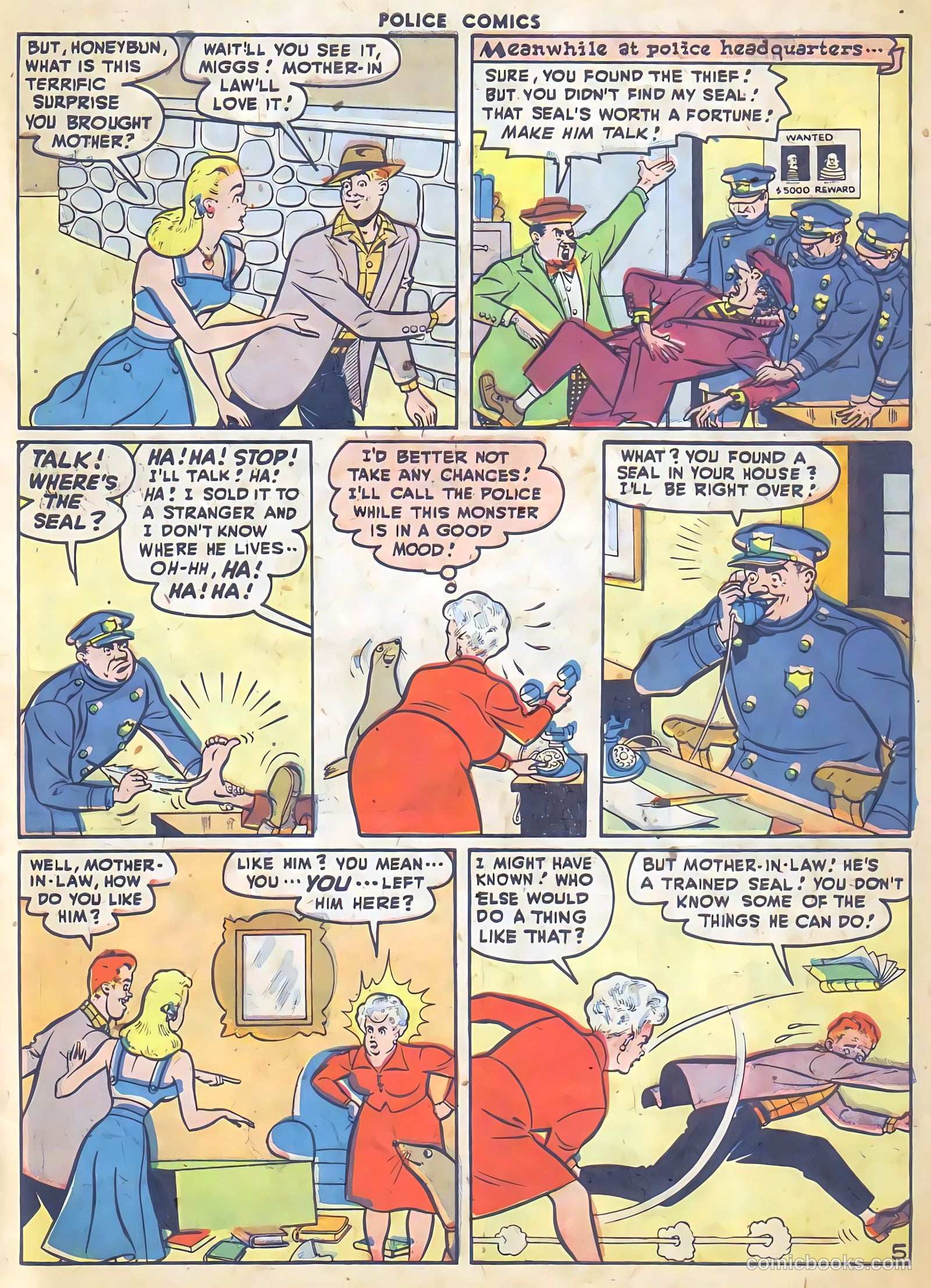 Police Comics #69 (1947) — page 39 of 52