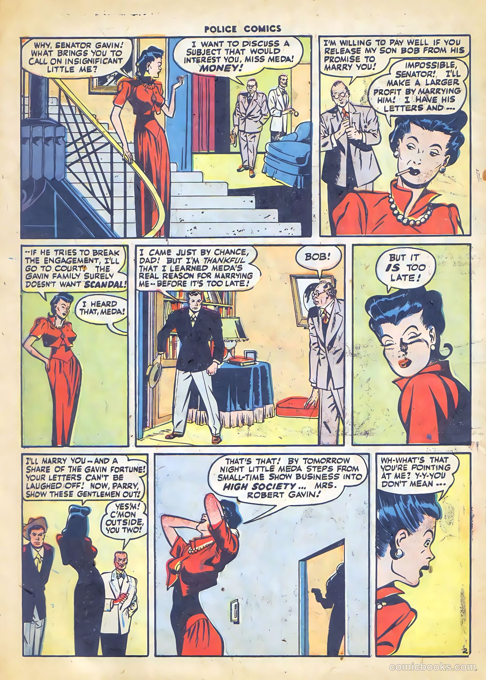 Police Comics #69 (1947) — page 44 of 52