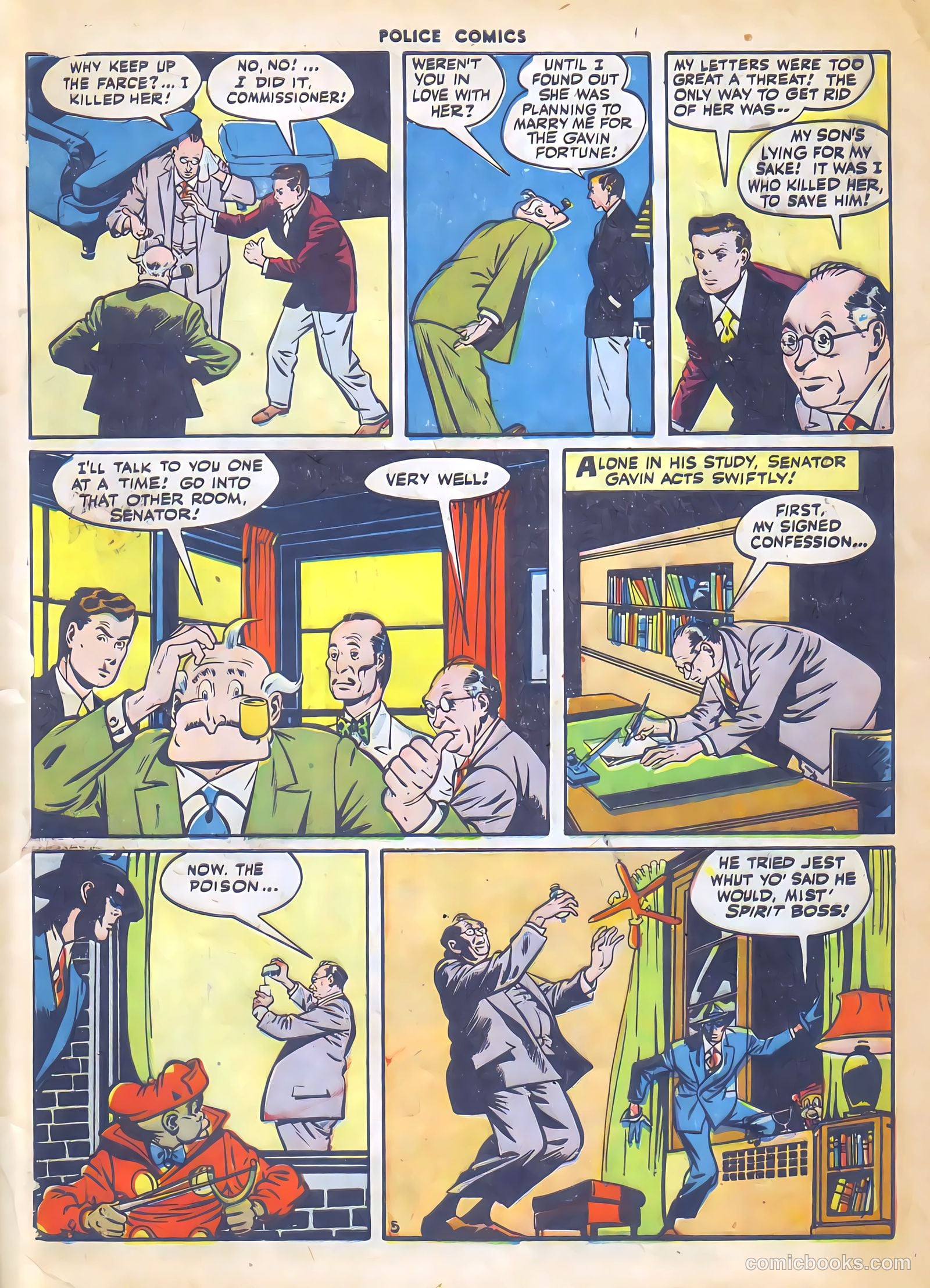 Police Comics #69 (1947) — page 47 of 52