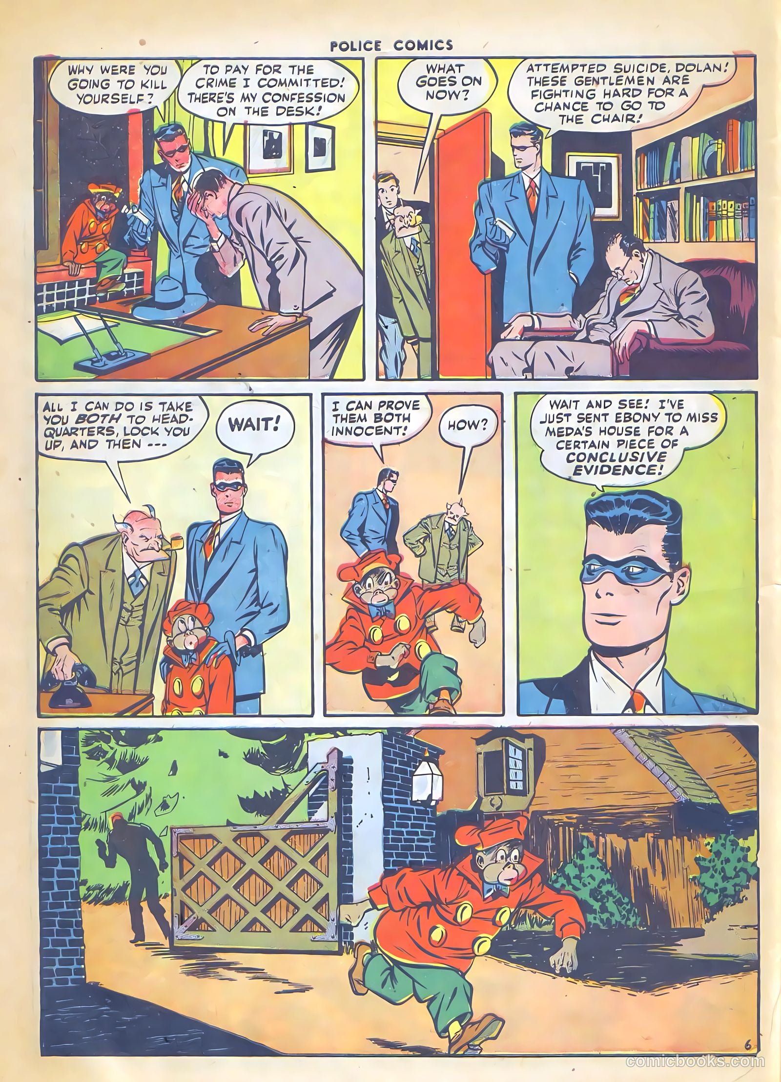 Police Comics #69 (1947) — page 48 of 52