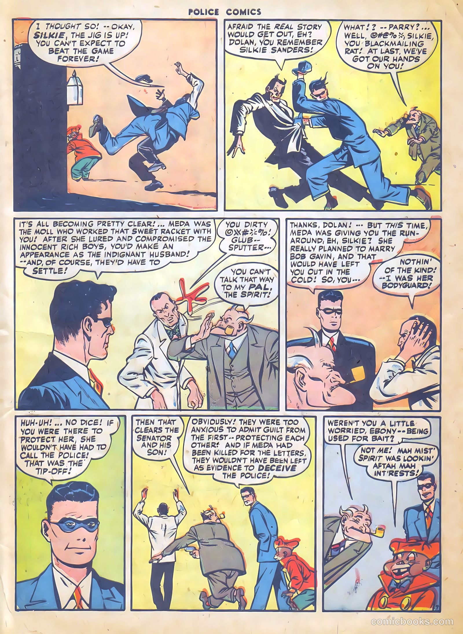 Police Comics #69 (1947) — page 49 of 52