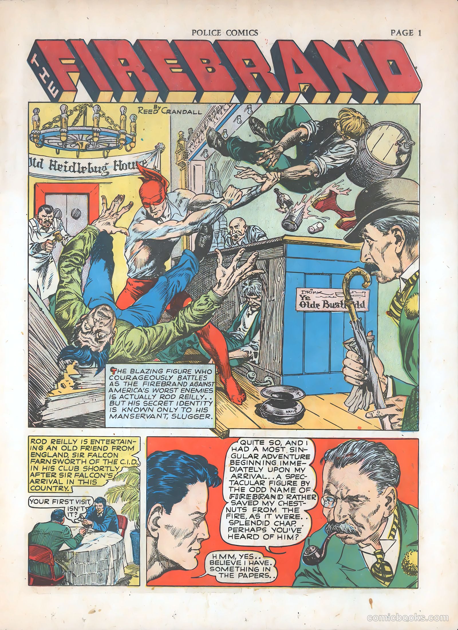 Police Comics #7 (1942) — page 4 of 69