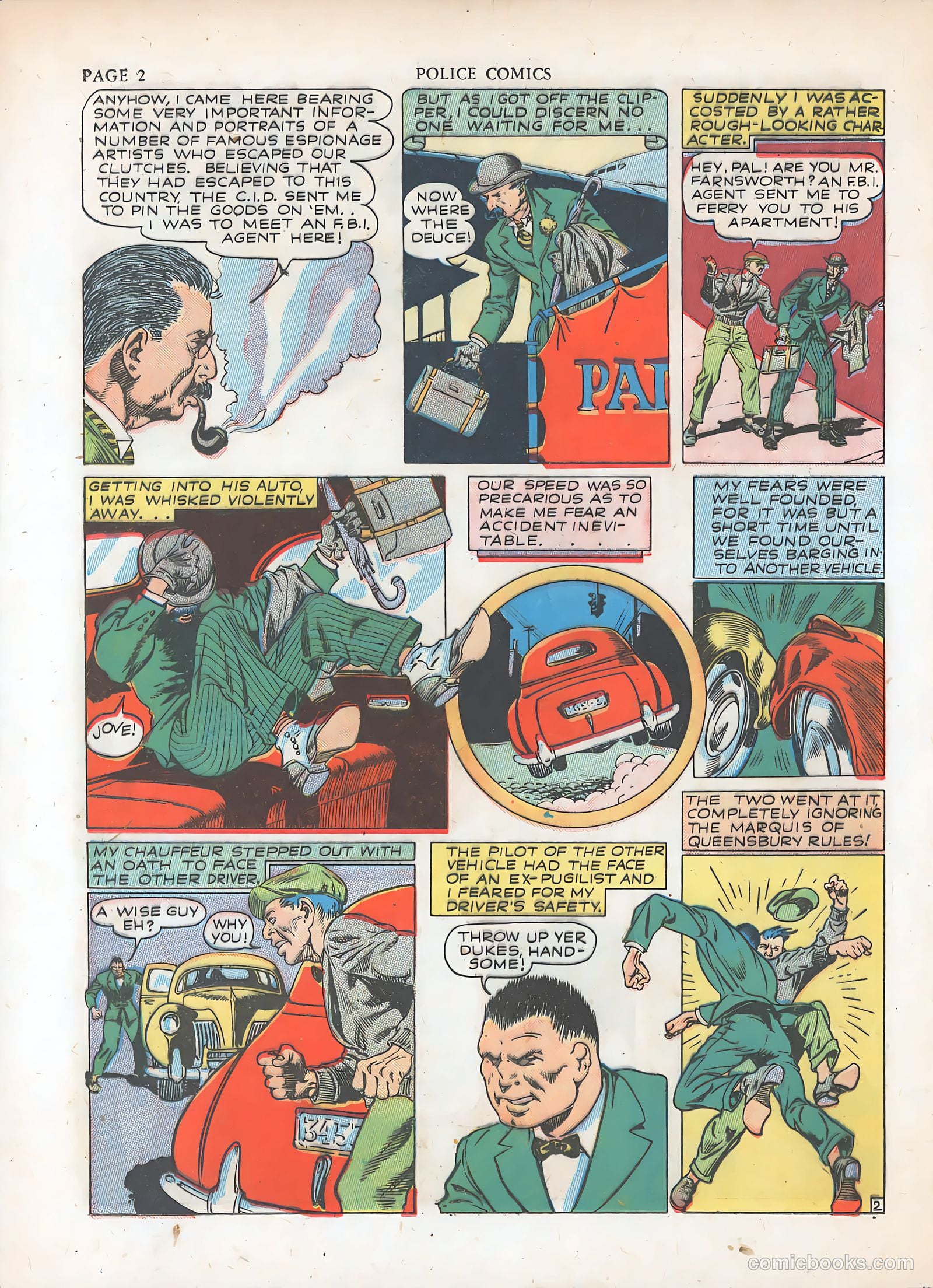Police Comics #7 (1942) — page 5 of 69
