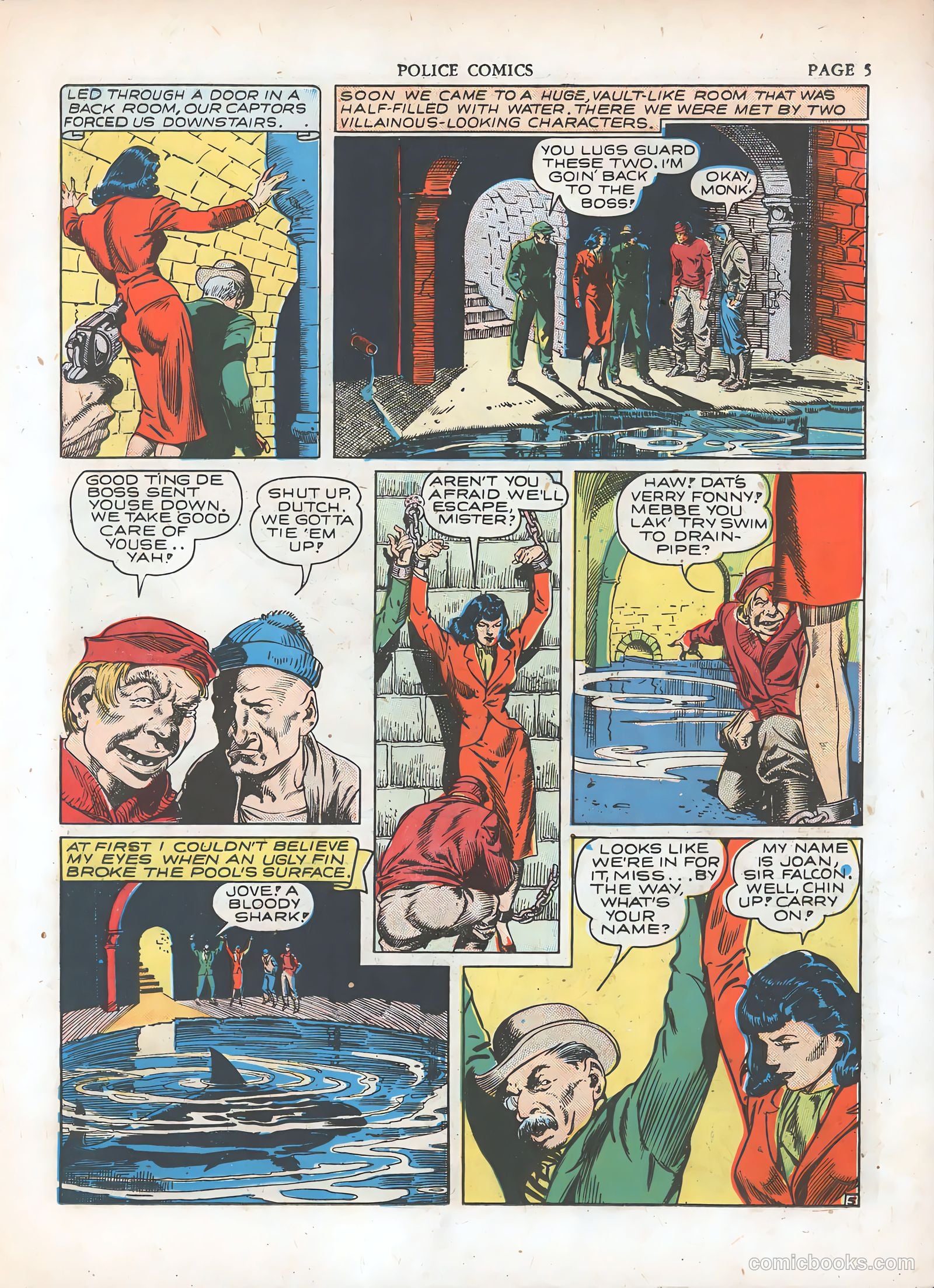 Police Comics #7 (1942) — page 8 of 69
