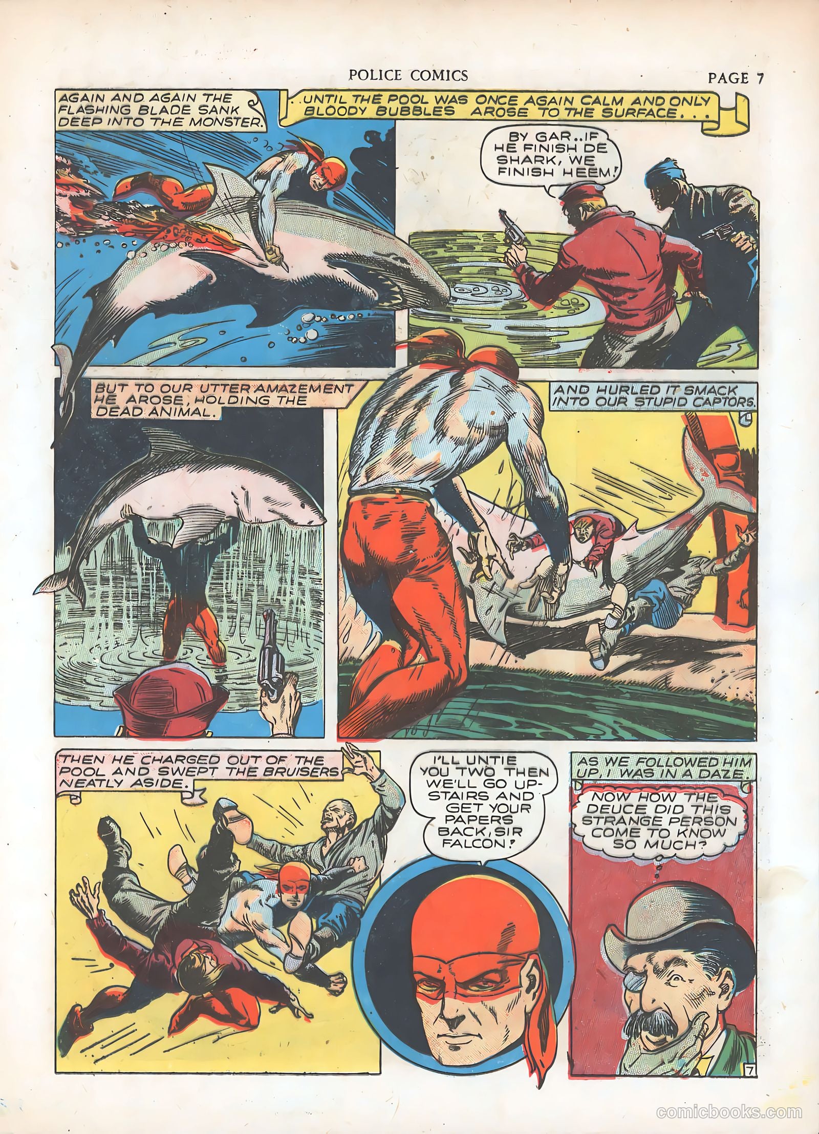 Police Comics #7 (1942) — page 10 of 69