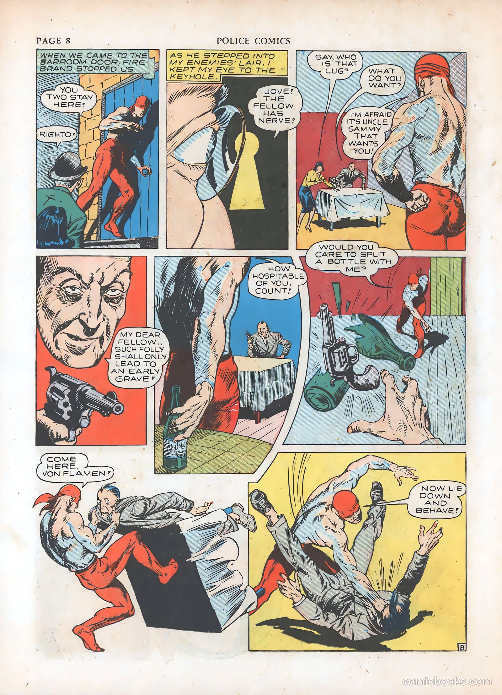 Police Comics #7 (1942) — page 11 of 69