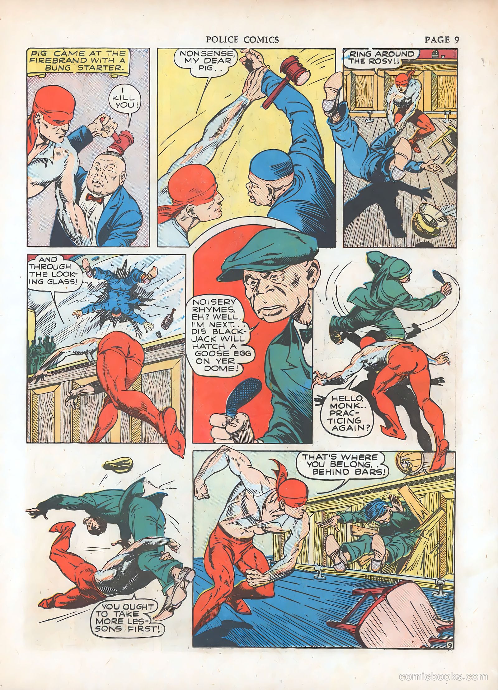 Police Comics #7 (1942) — page 12 of 69
