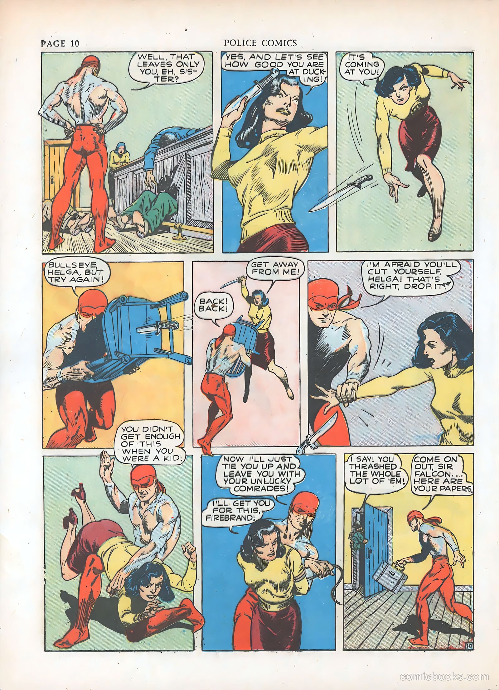 Police Comics #7 (1942) — page 13 of 69