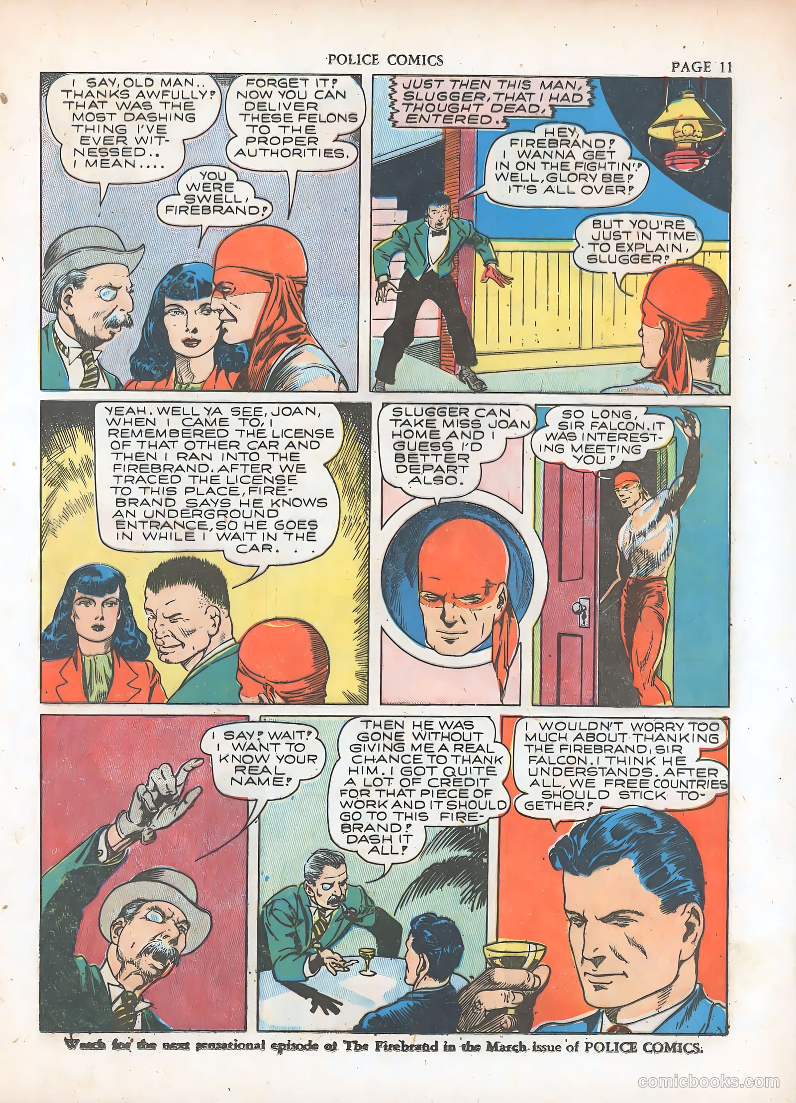 Police Comics #7 (1942) — page 14 of 69