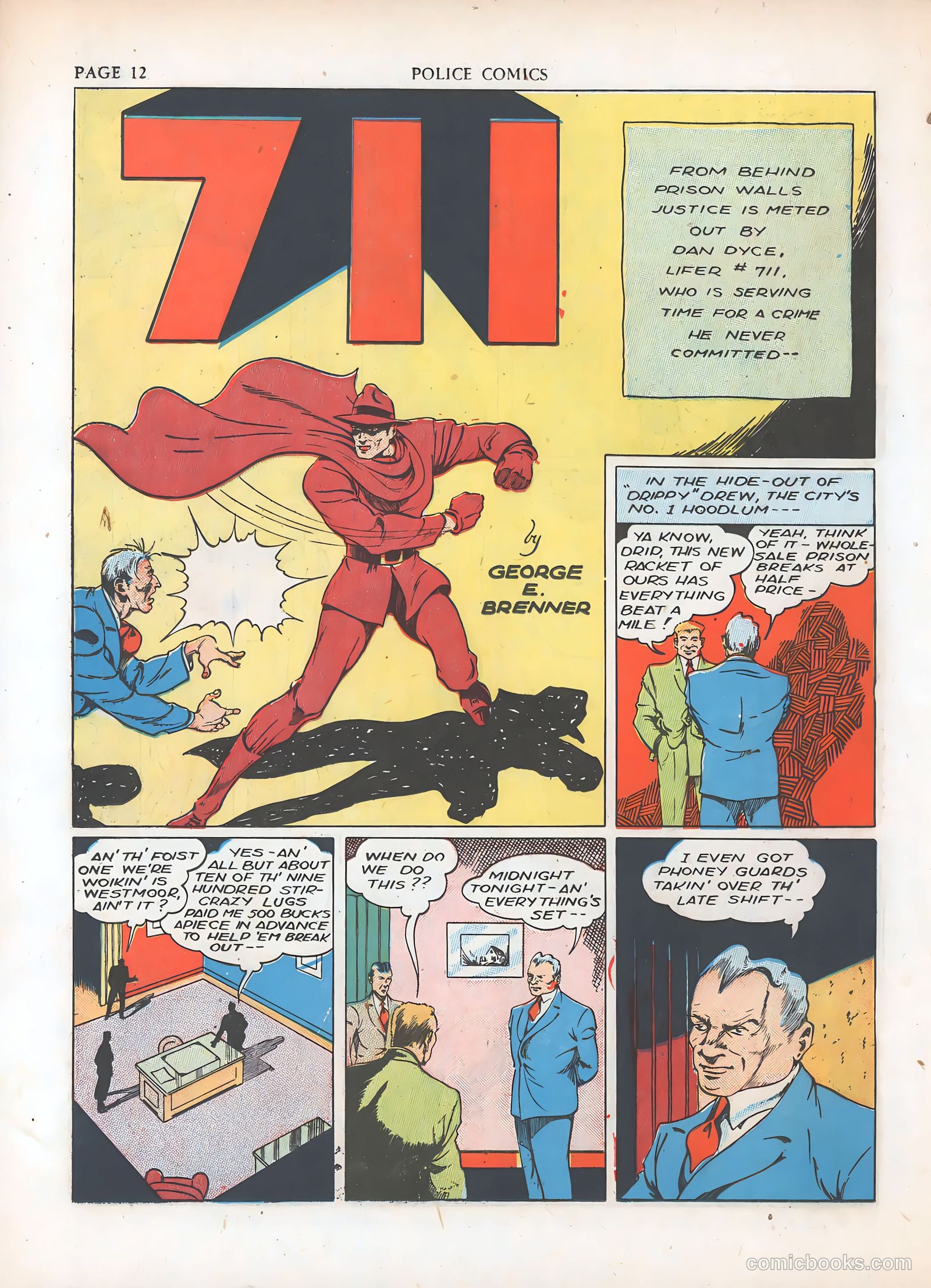 Police Comics #7 (1942) — page 15 of 69
