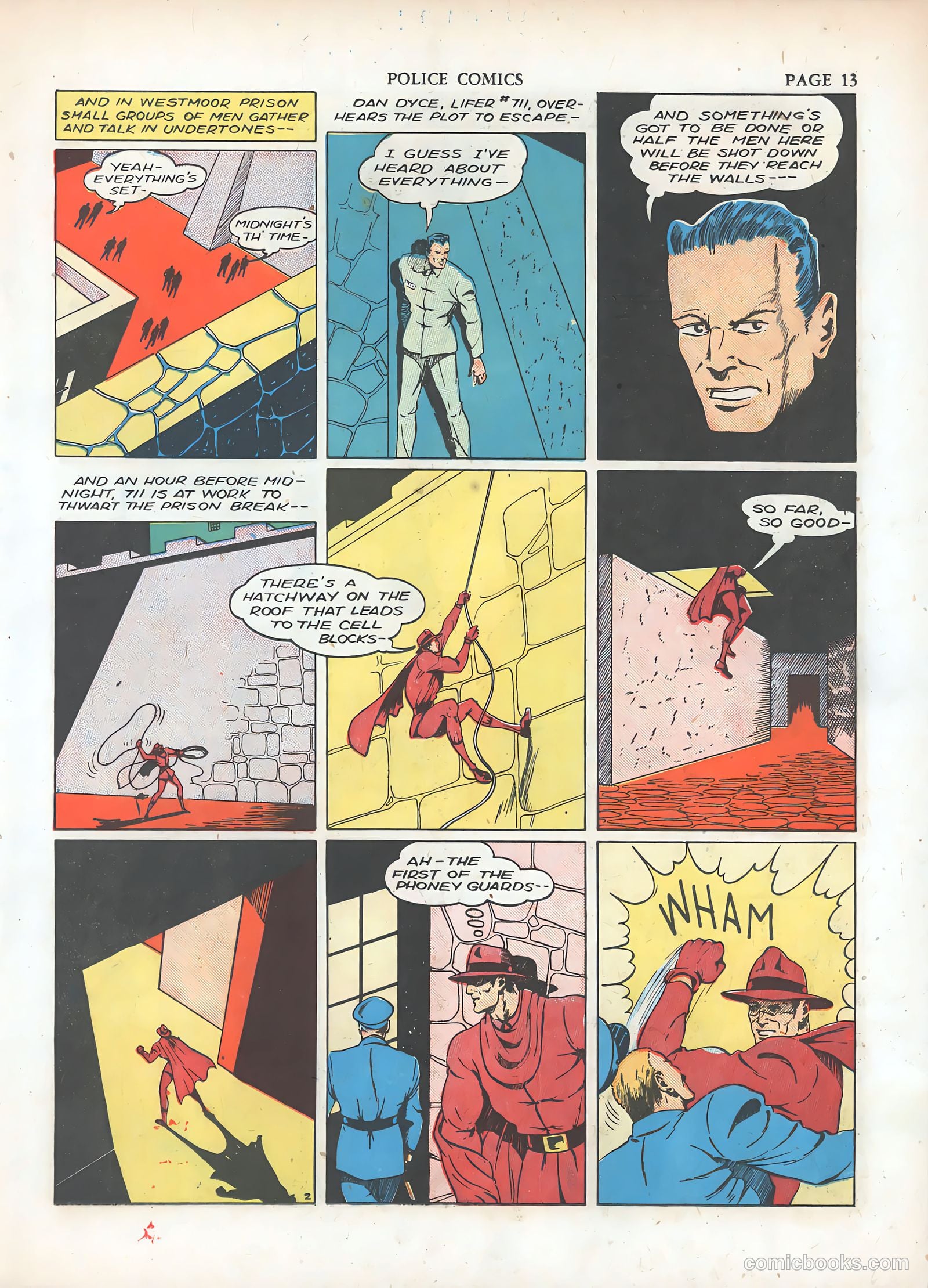 Police Comics #7 (1942) — page 16 of 69