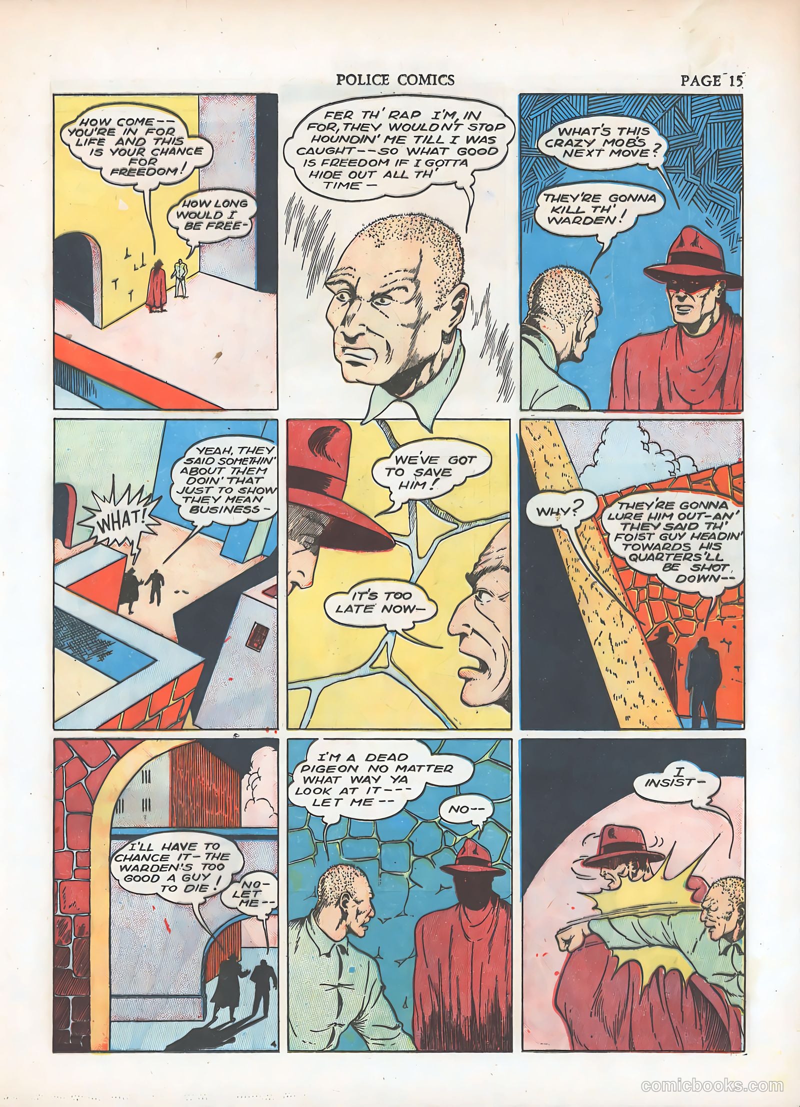 Police Comics #7 (1942) — page 18 of 69